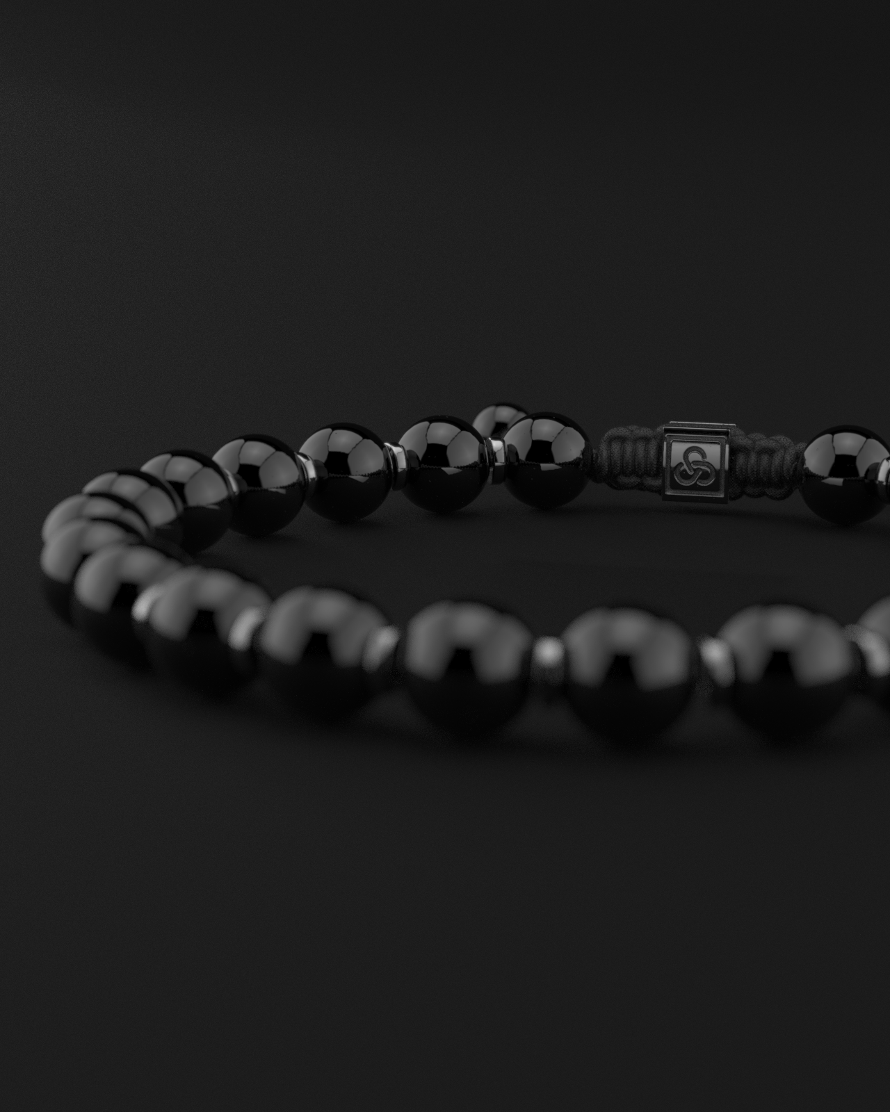 Onyx Bracelet 8mm | Prayer