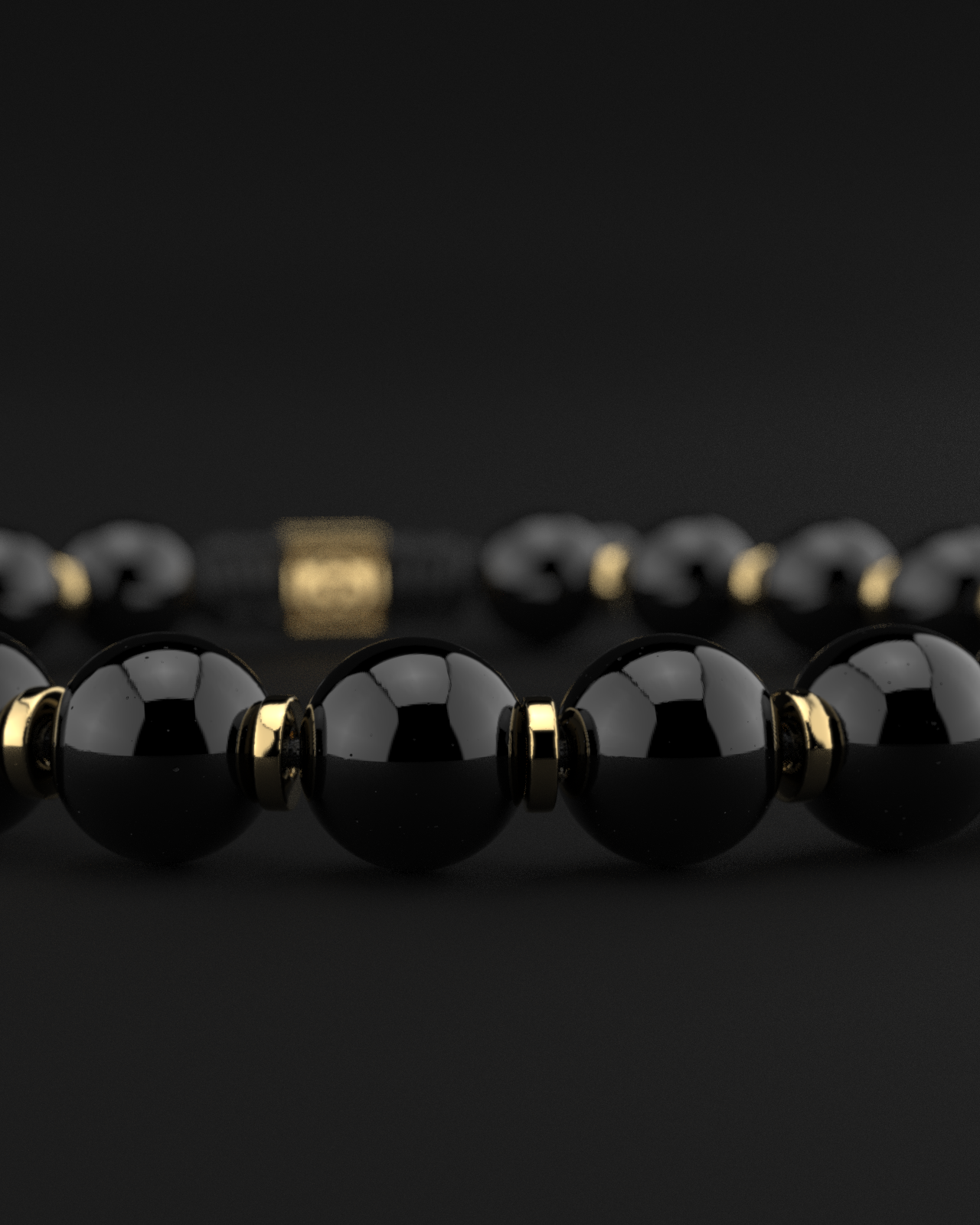 Onyx Bracelet 8mm | Prayer