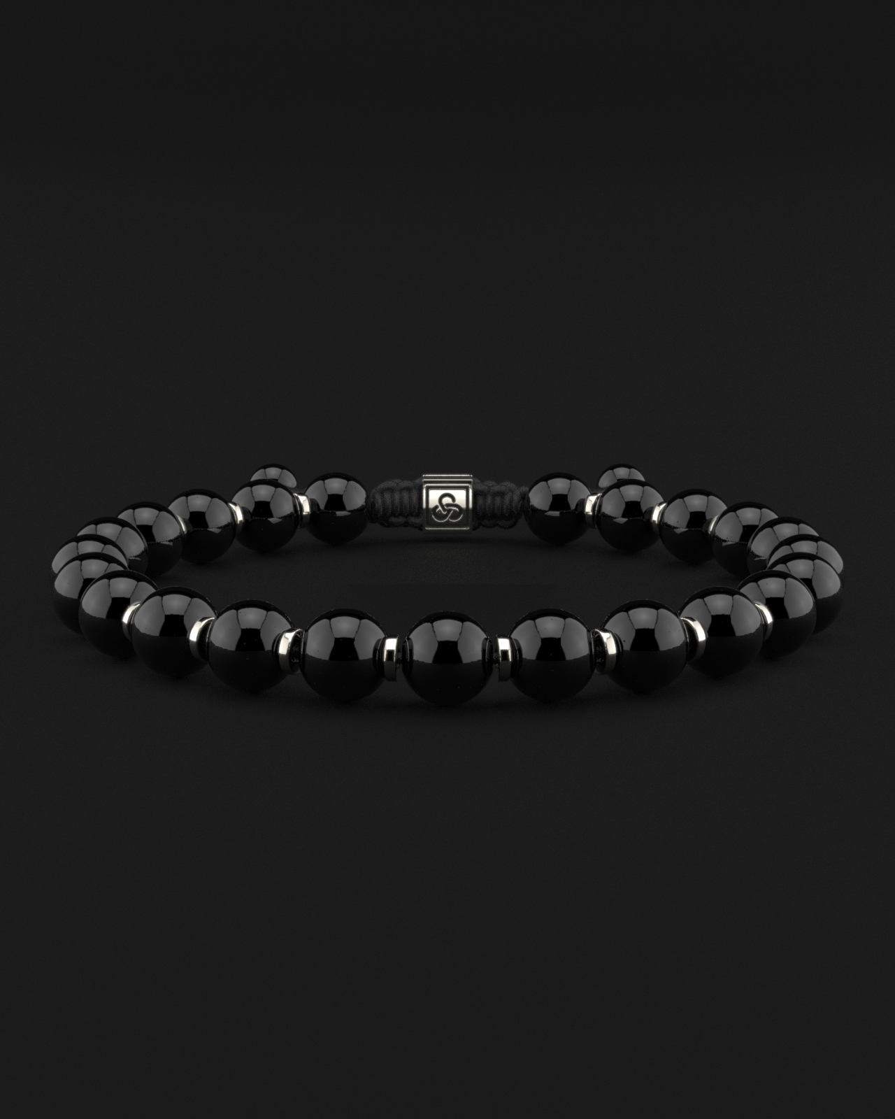 Onyx Bracelet 8mm | Prayer