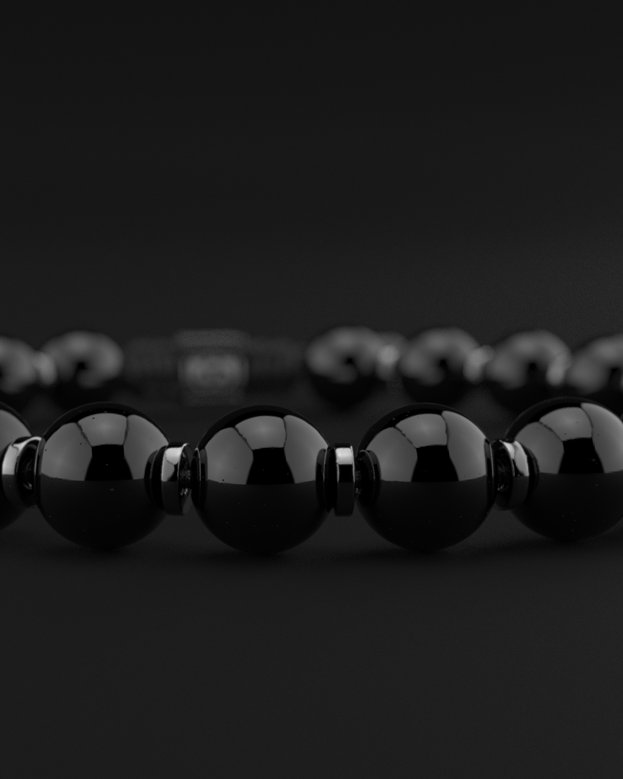 Onyx Bracelet 8mm | Prayer