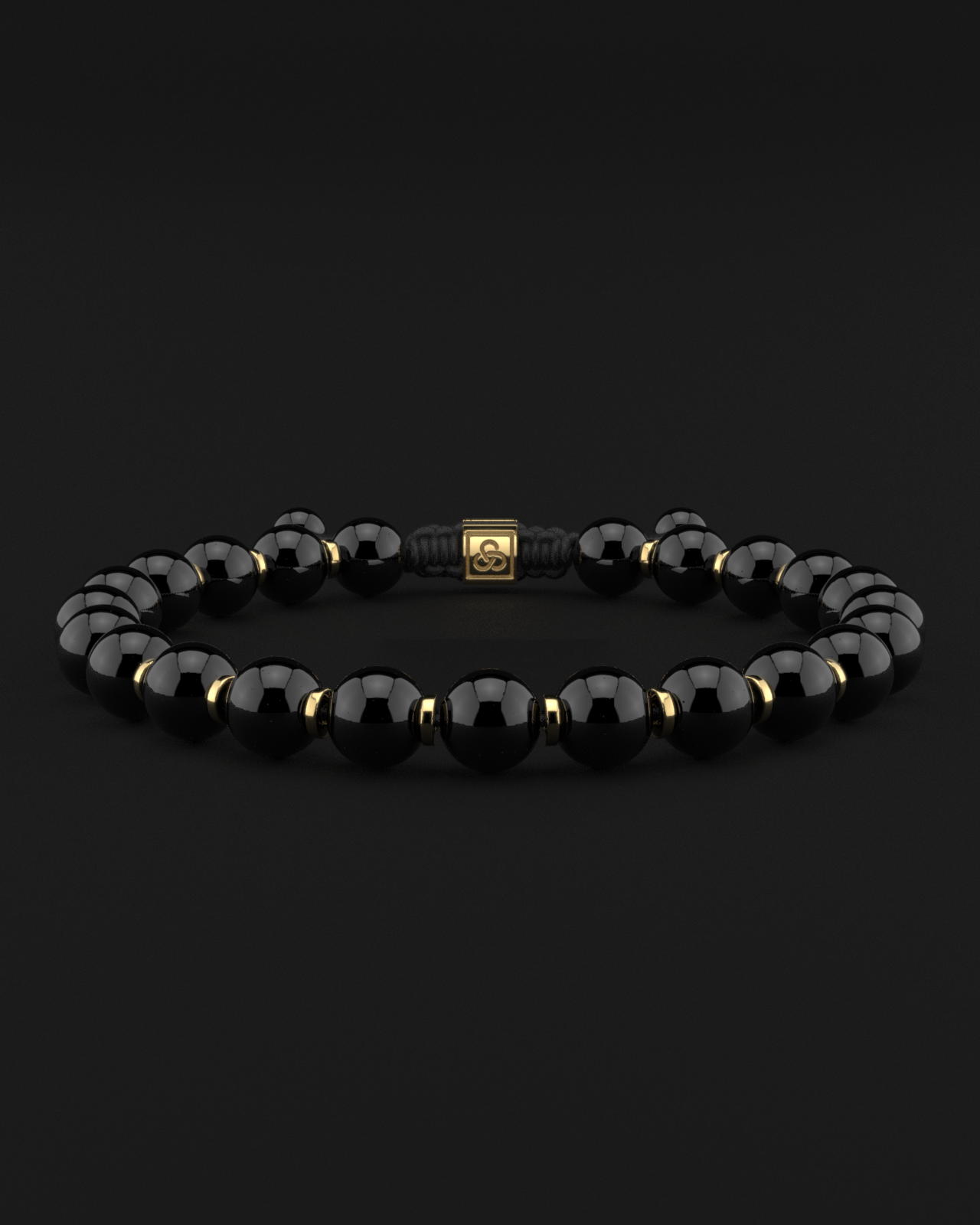 Onyx Bracelet 8mm | Prayer