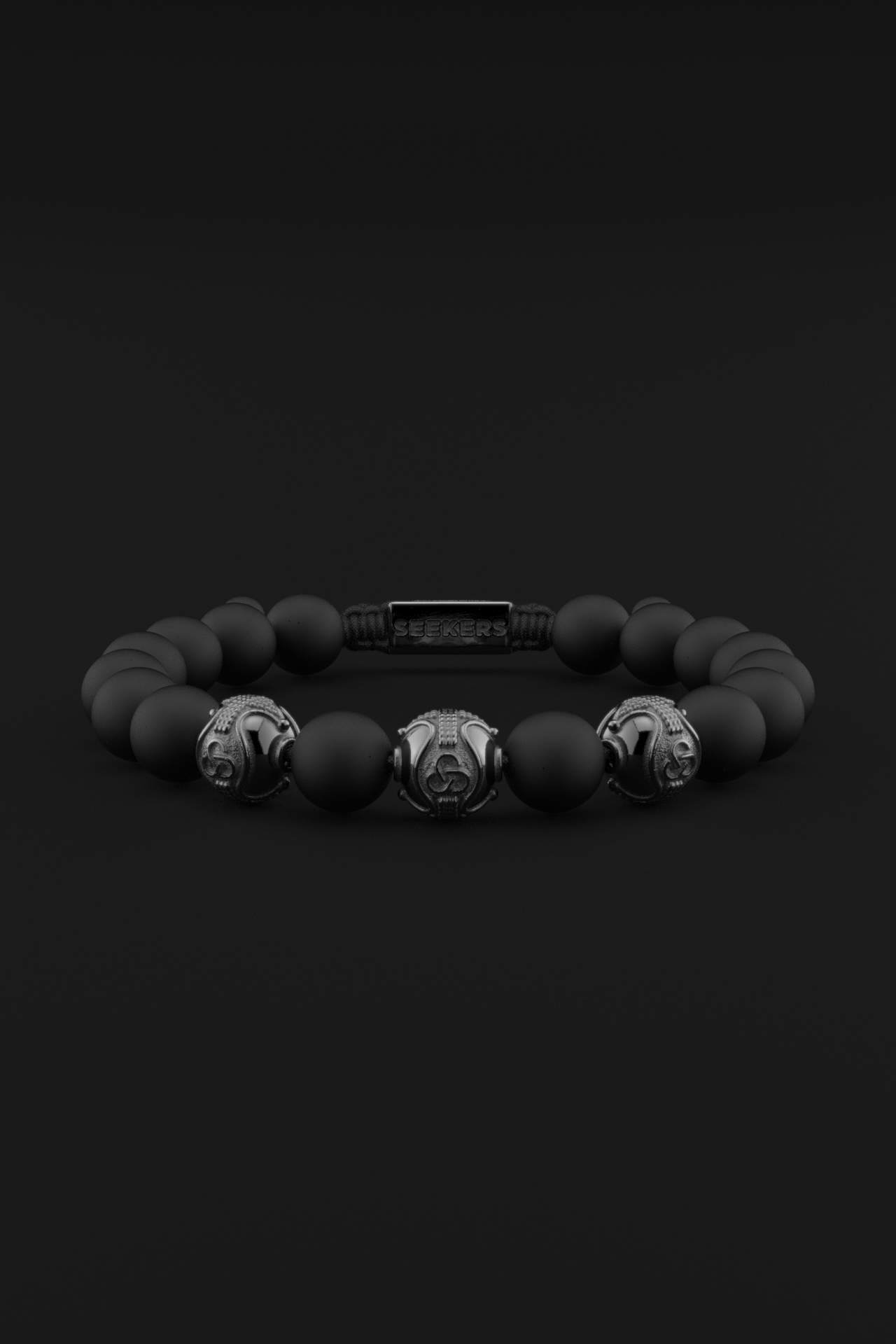 Onyx Matte Bracelet 10mm | Premium