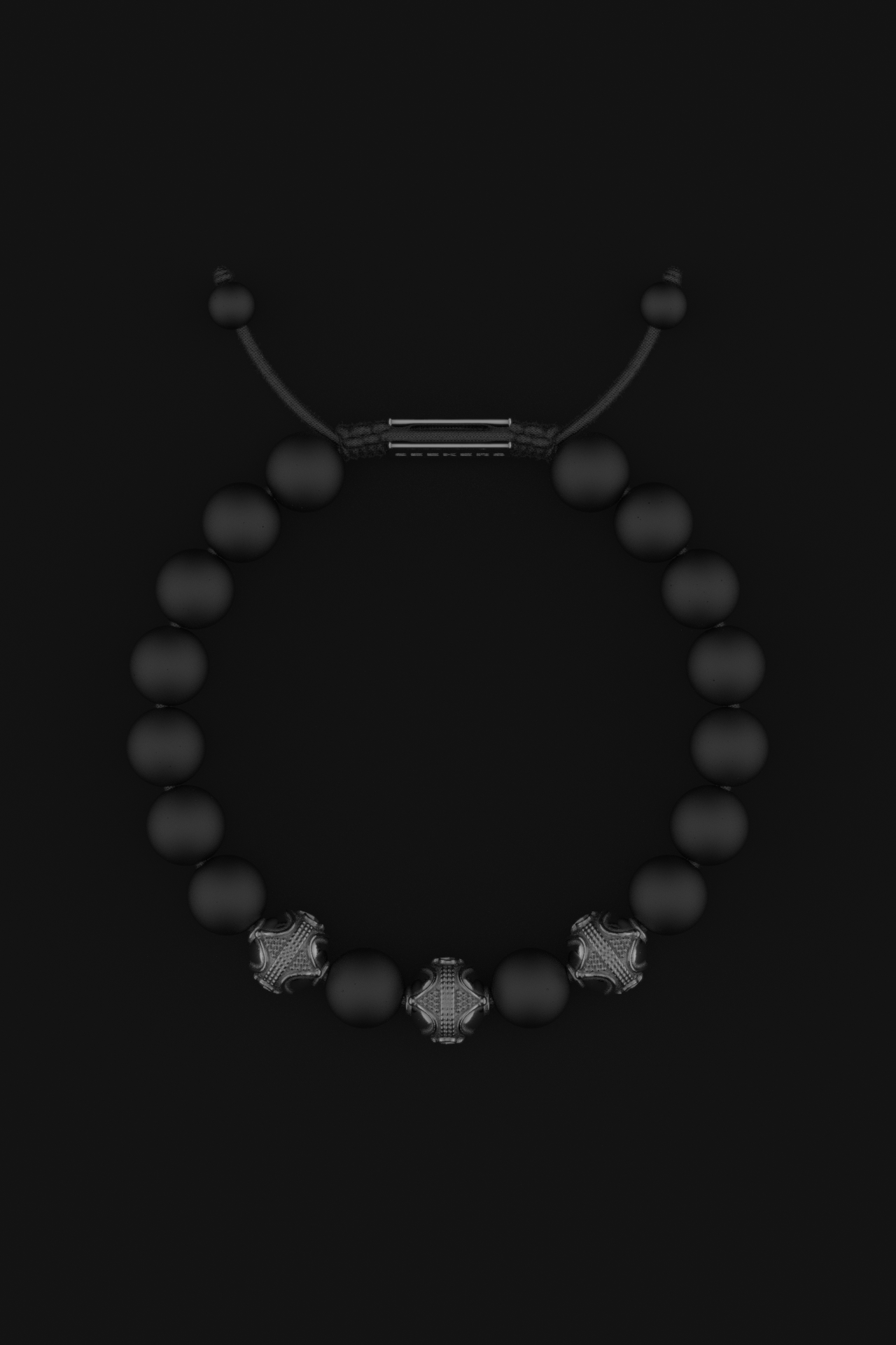 Onyx Matte Bracelet 10mm | Premium