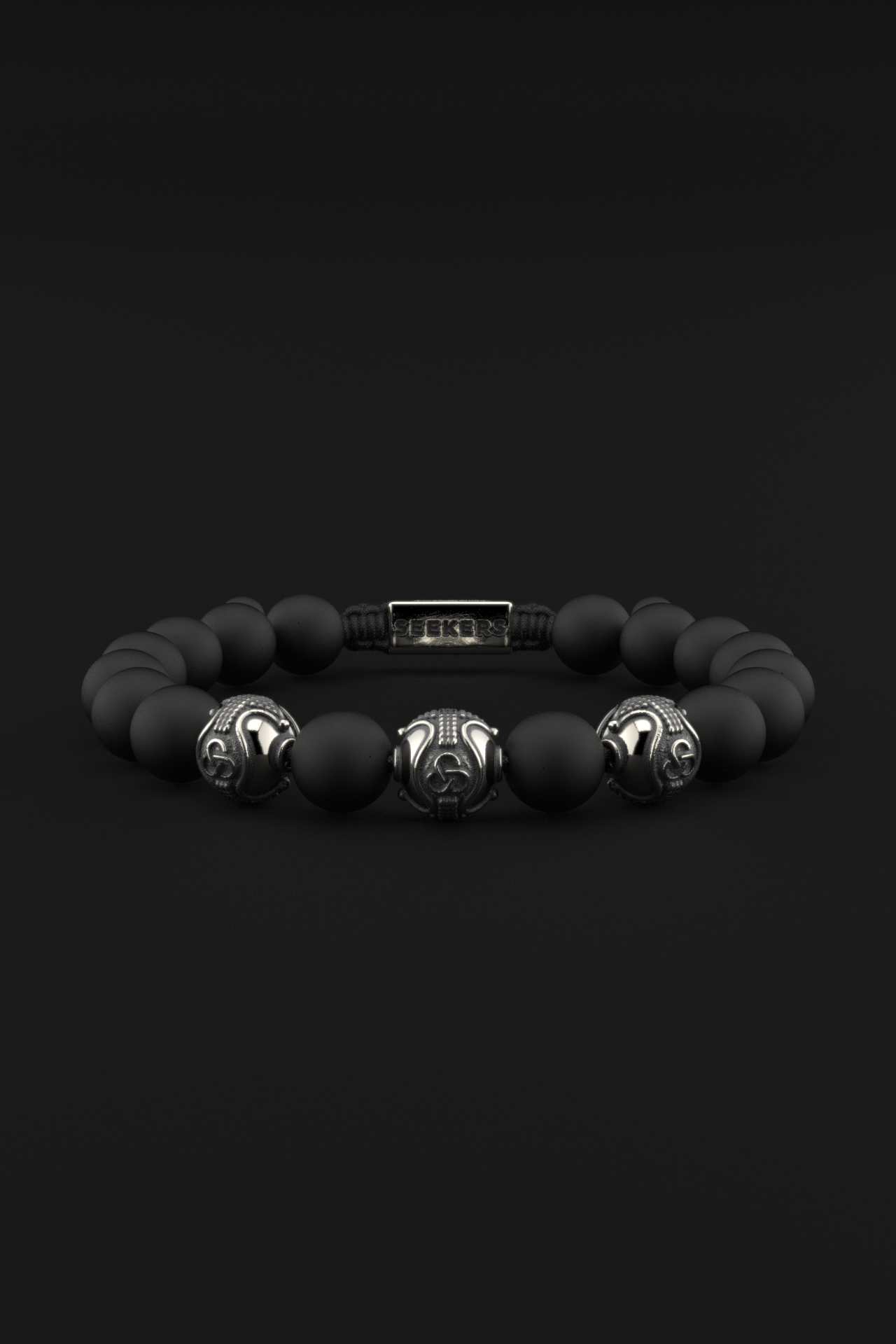 Onyx Matte Bracelet 10mm | Premium