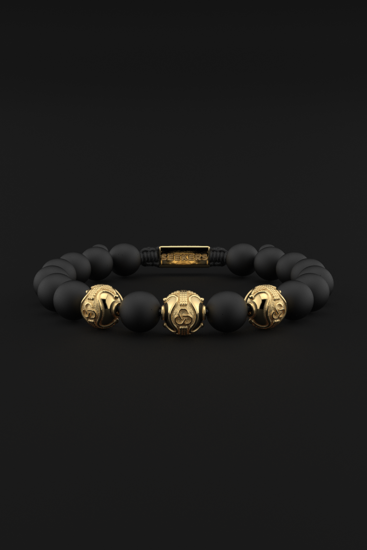 Onyx Matte Bracelet 10mm | Premium