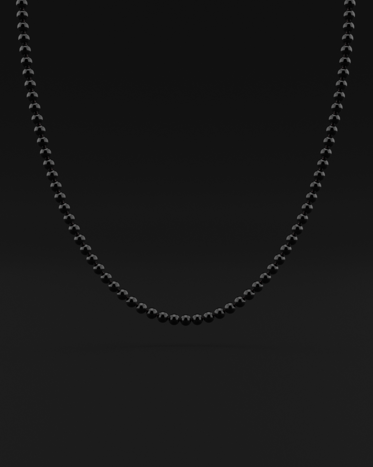 Onyx Necklace 6mm | Vertex