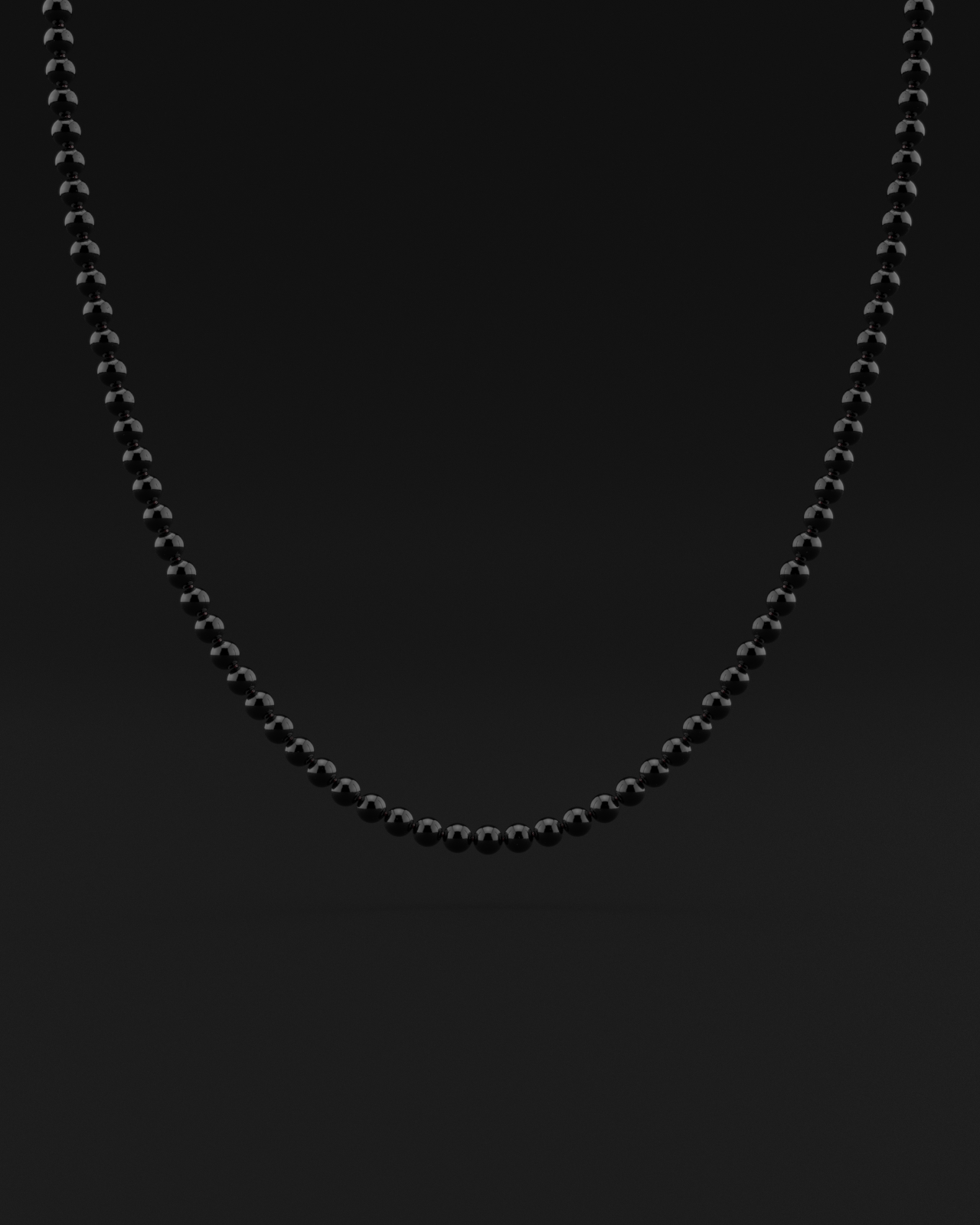 Onyx Necklace 6mm | Vertex