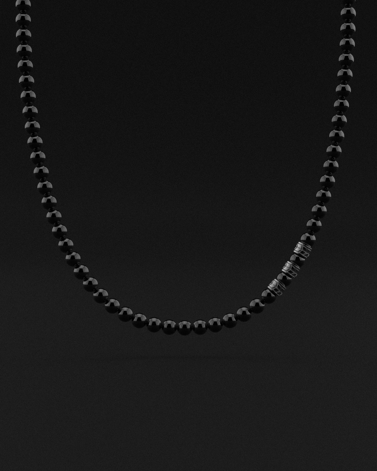 Onyx Necklace 8mm | Royale