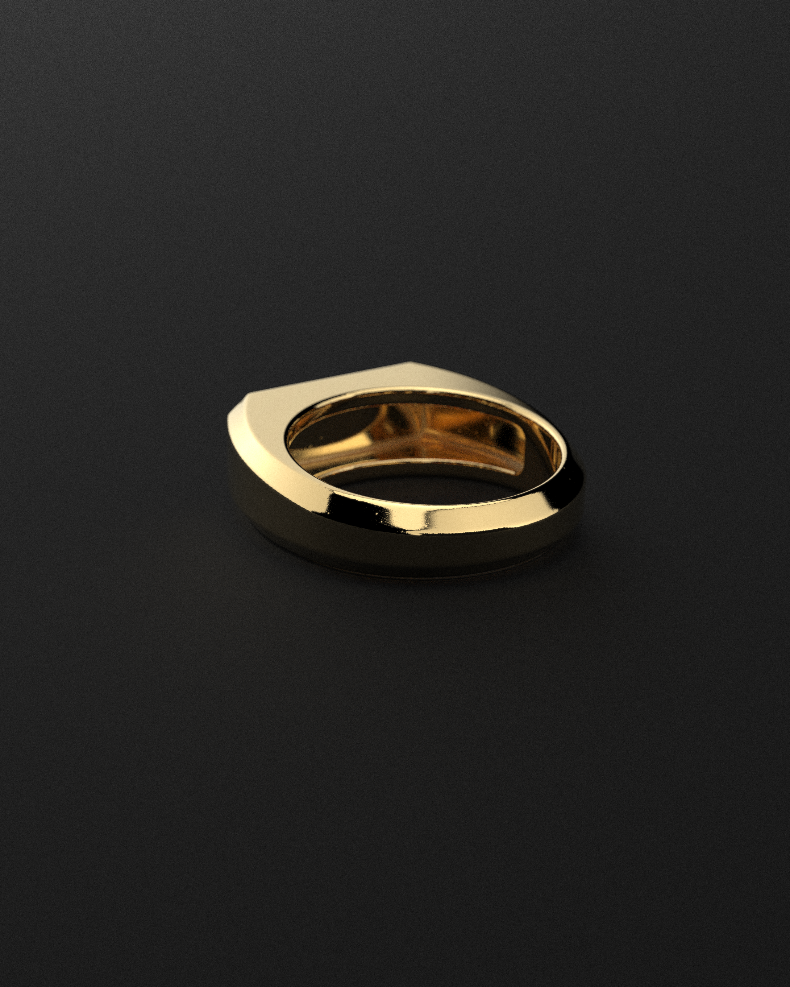 Ring aus 18 Karat Massivgold | Signatur