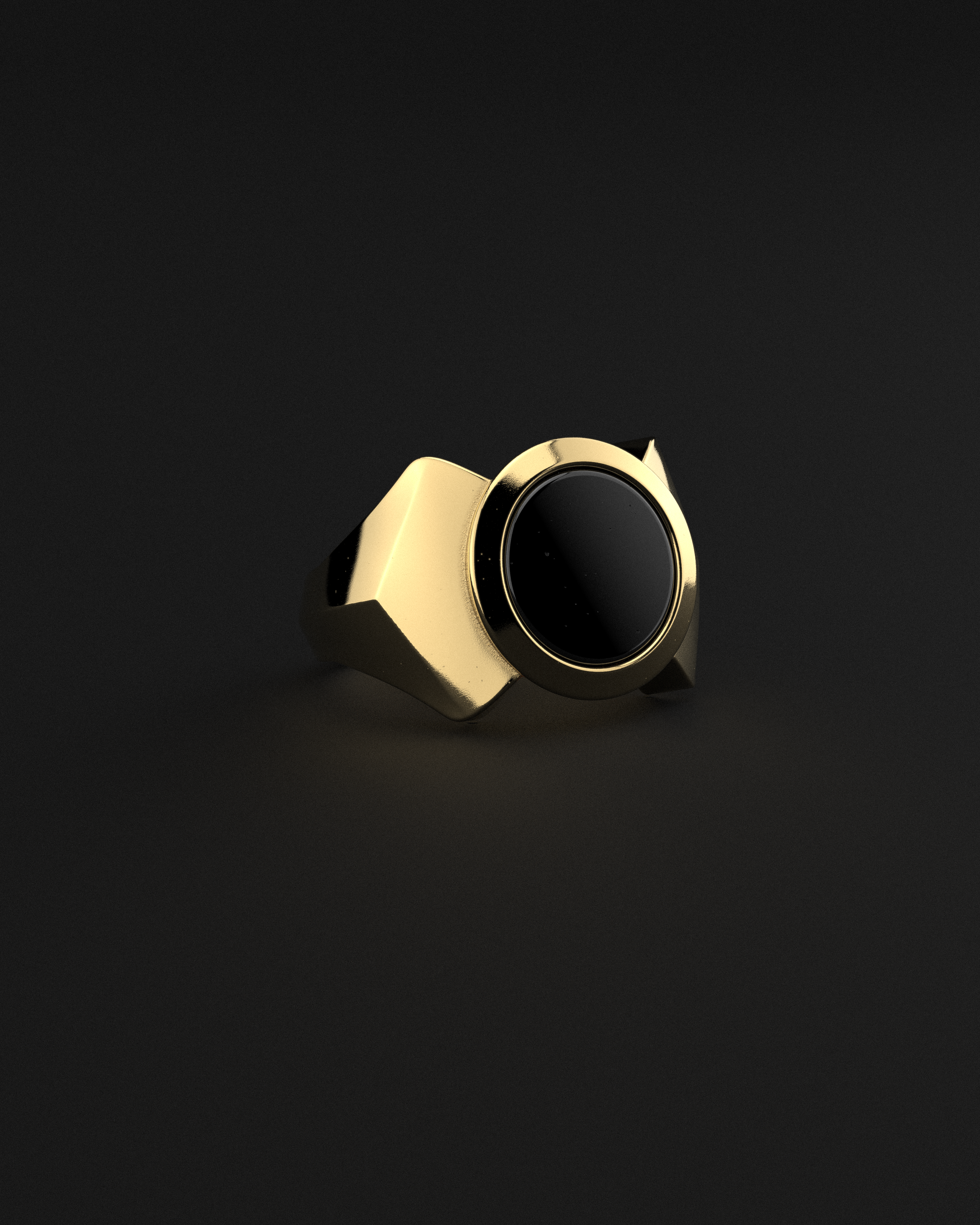 Ring aus massivem 18-karätigem Gold | Kudos