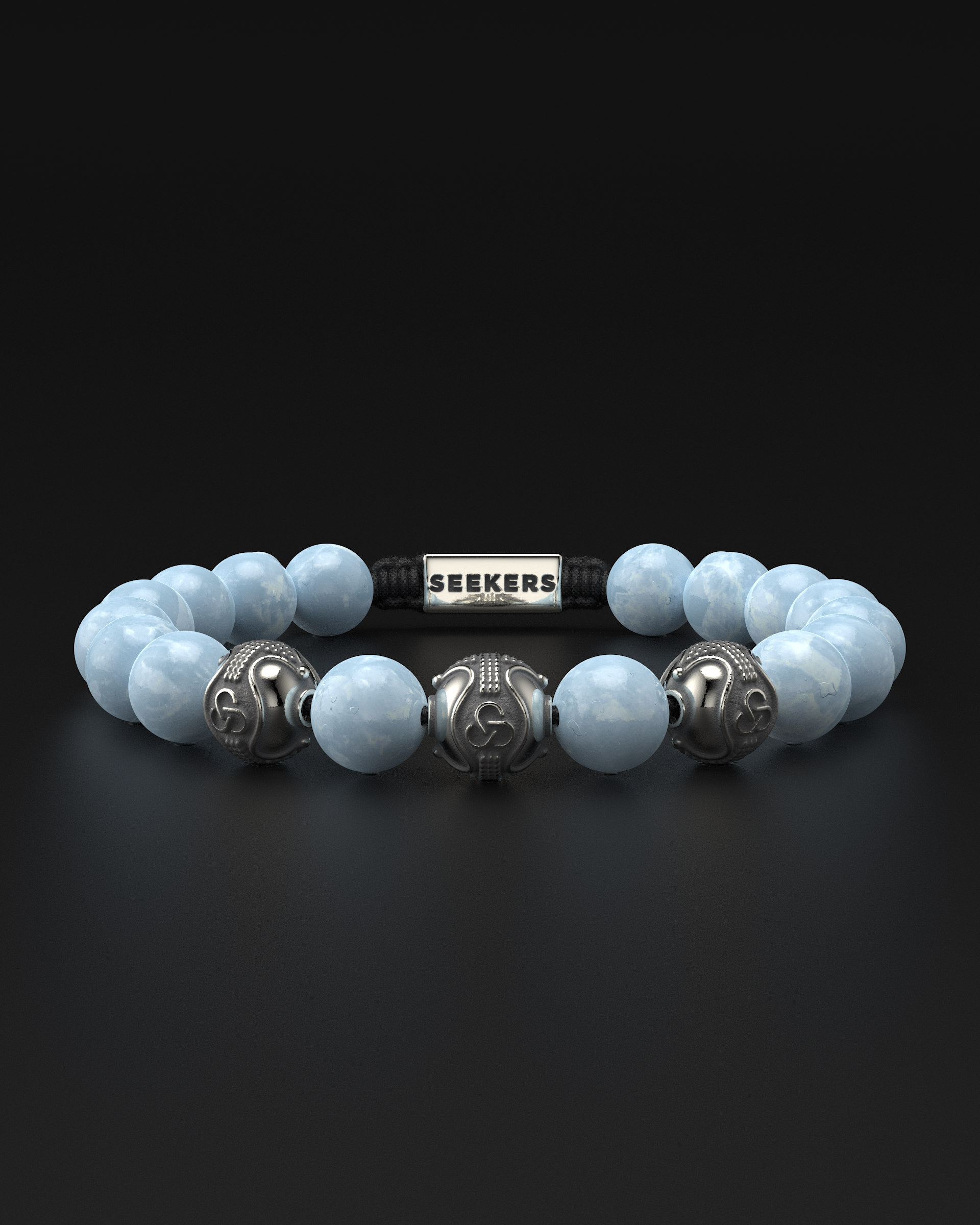 Aquamarine Bracelet 10mm | Premium