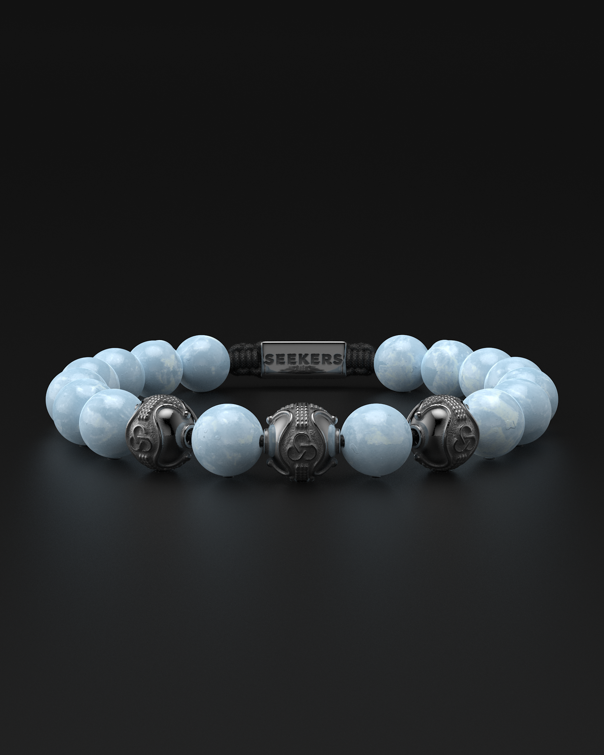 Aquamarine Bracelet 10mm | Premium