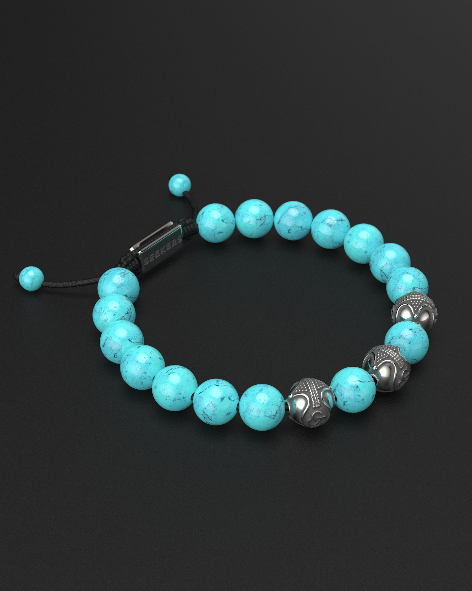 Turquoise Bracelet 10mm | Premium