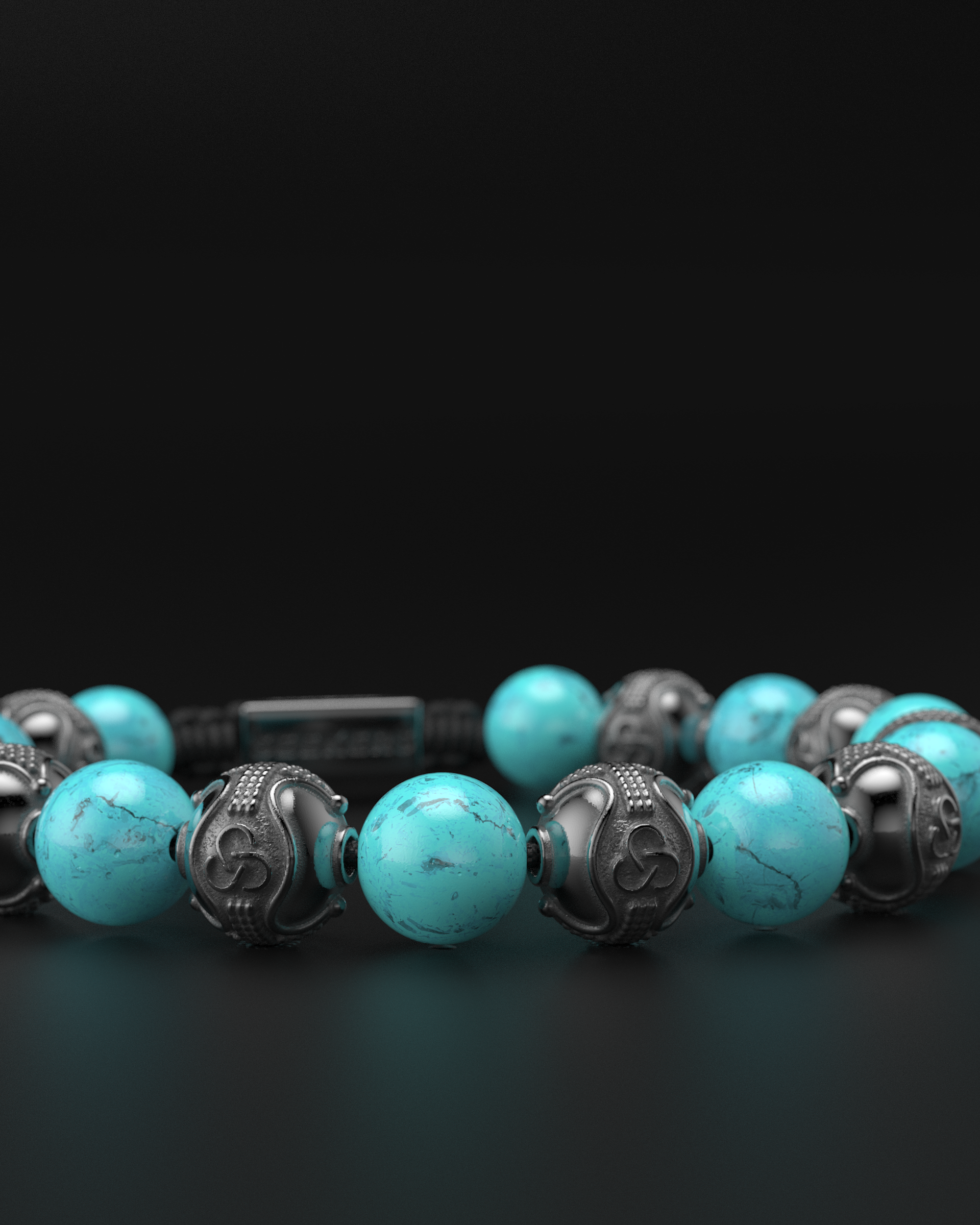 Turquoise Bracelet 10mm | Prestige