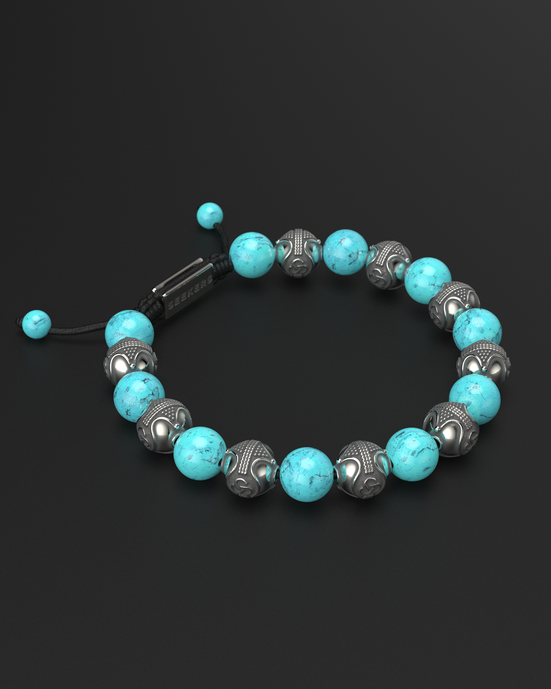 Turquoise Bracelet 10mm | Prestige