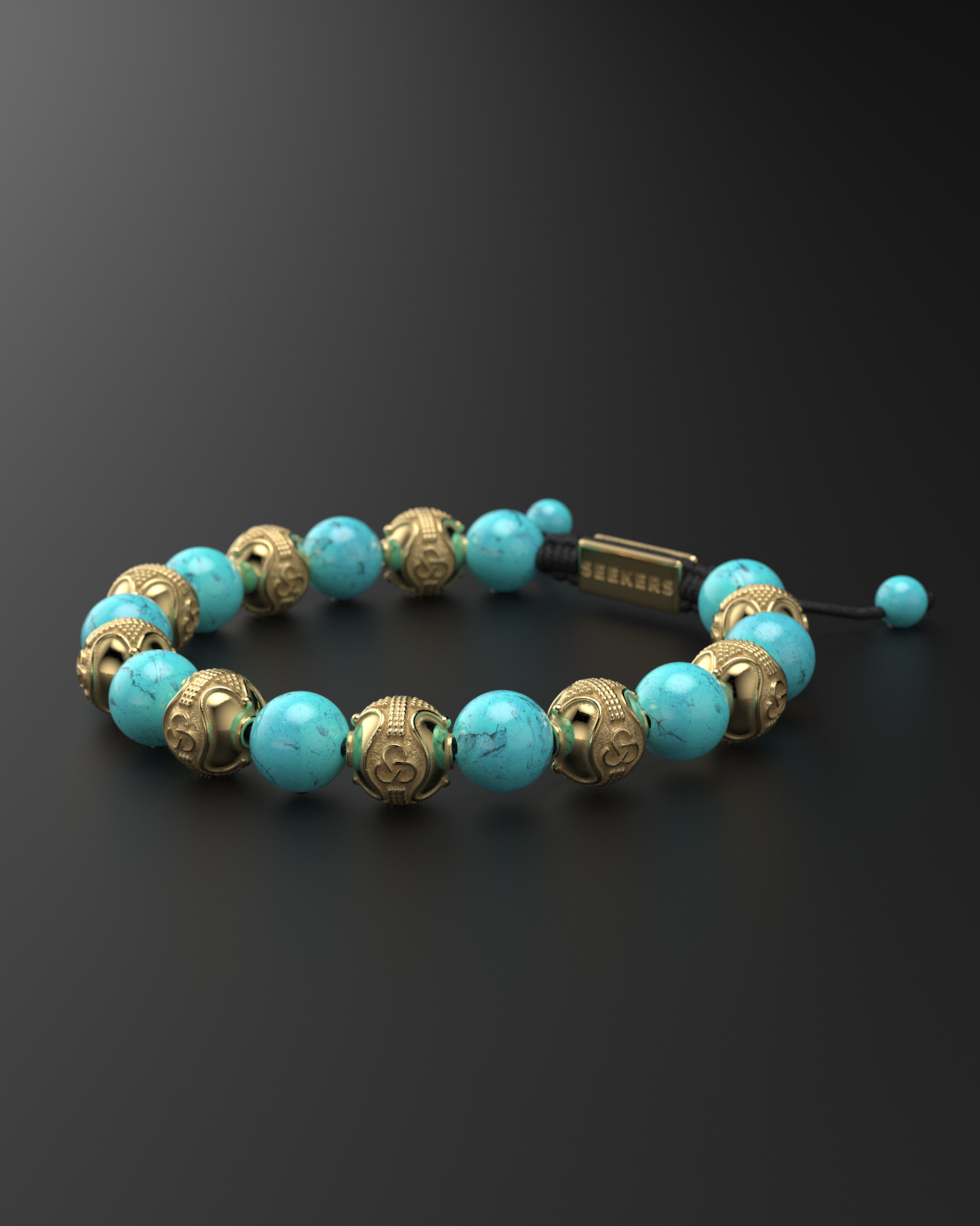 Turquoise Bracelet 10mm | Prestige