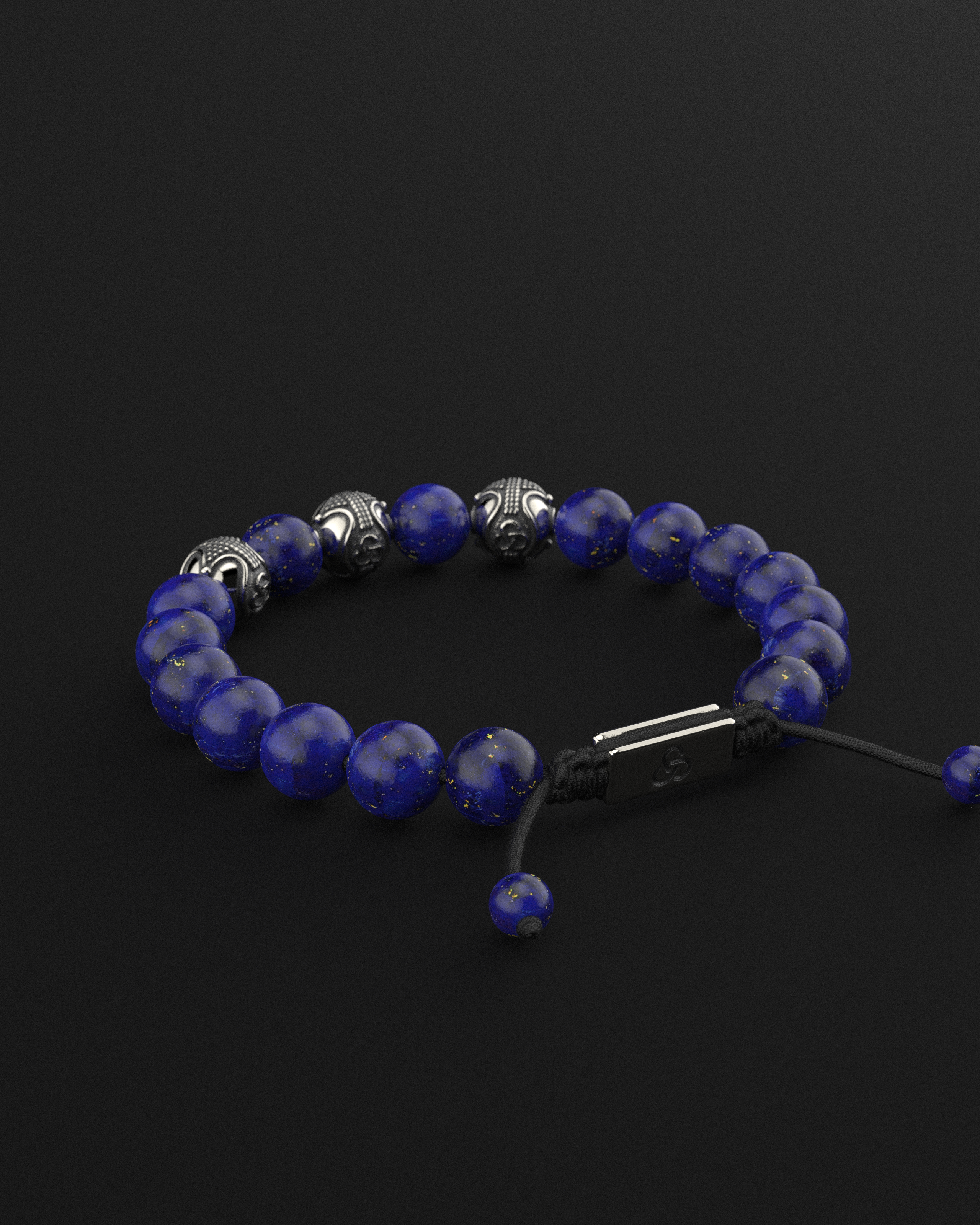 Lapis Lazuli Bracelet 10mm | Premium