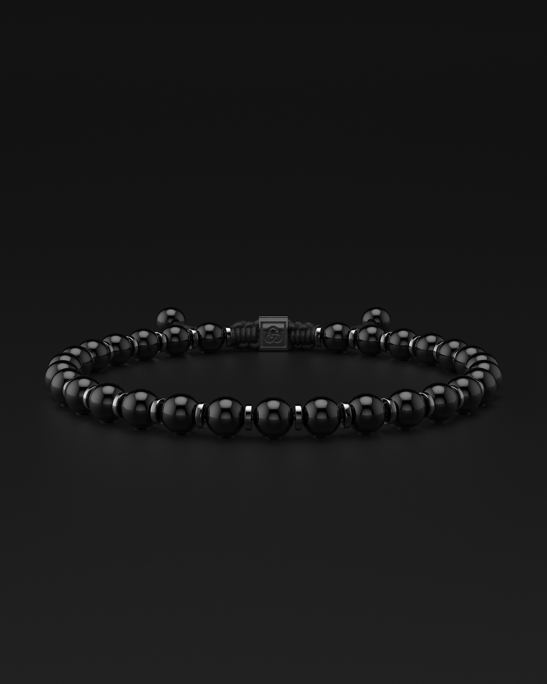 Onyx Bracelet 6mm | Prayer