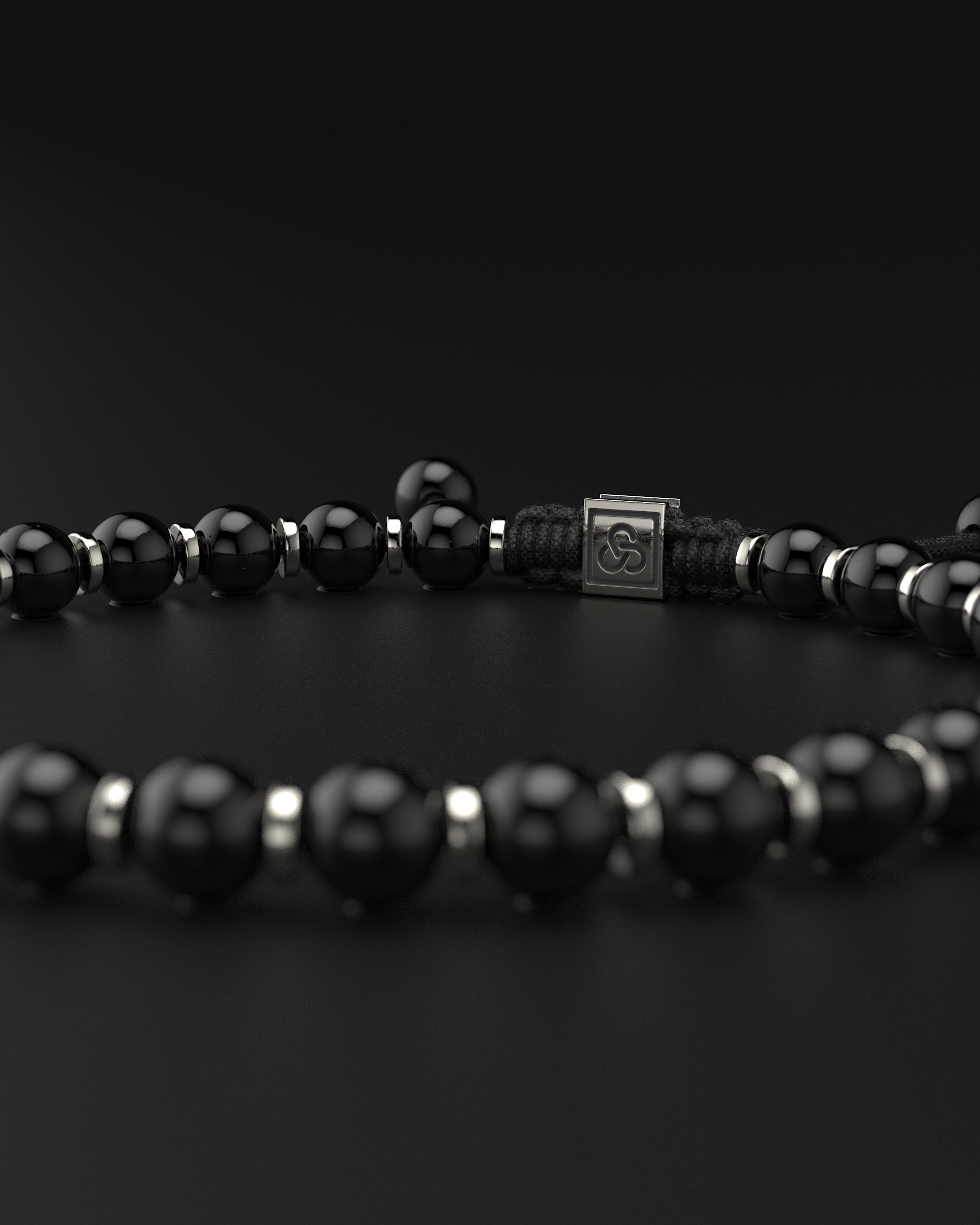 Onyx Bracelet 6mm | Prayer