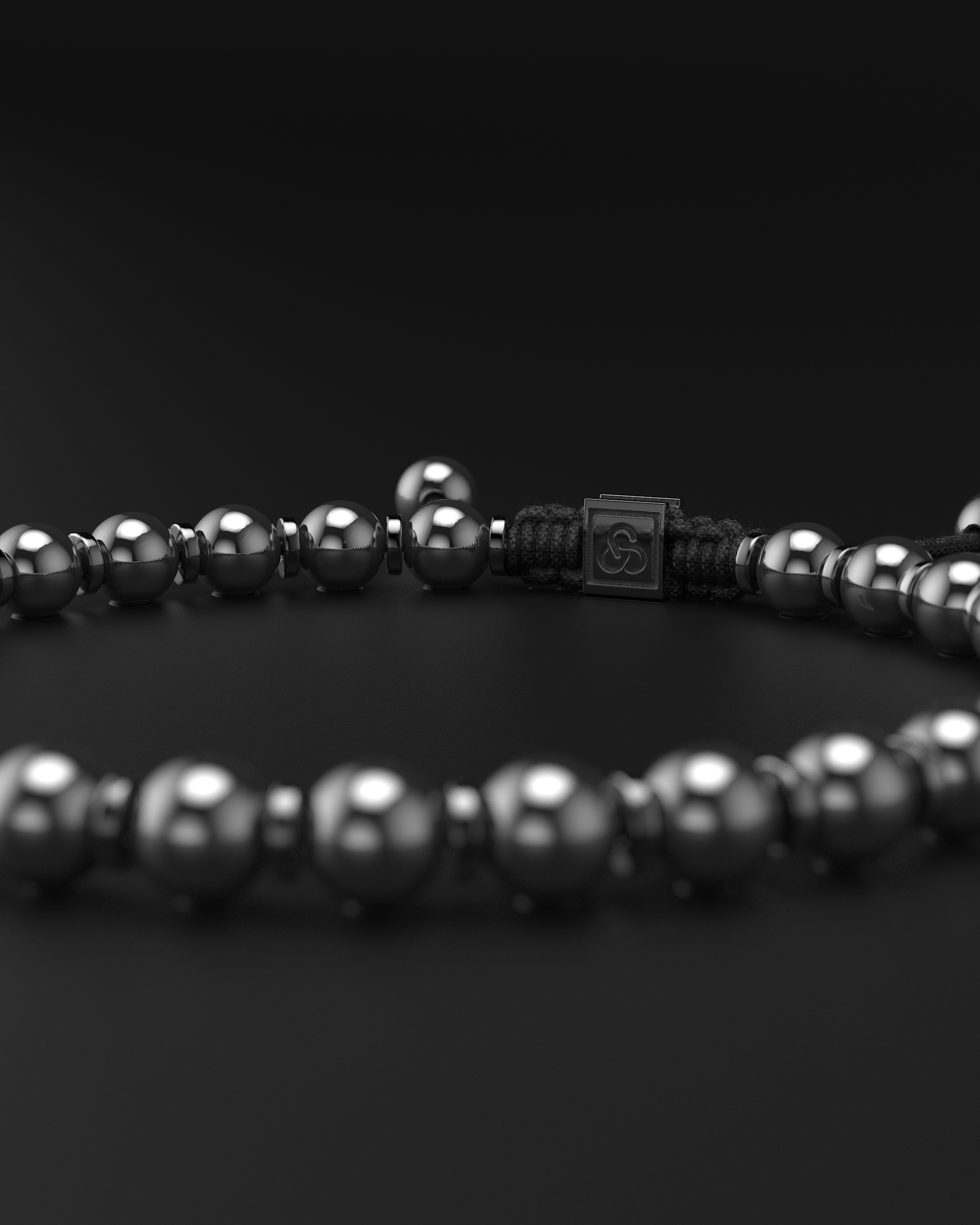 Hematite Bracelet 6mm | Prayer