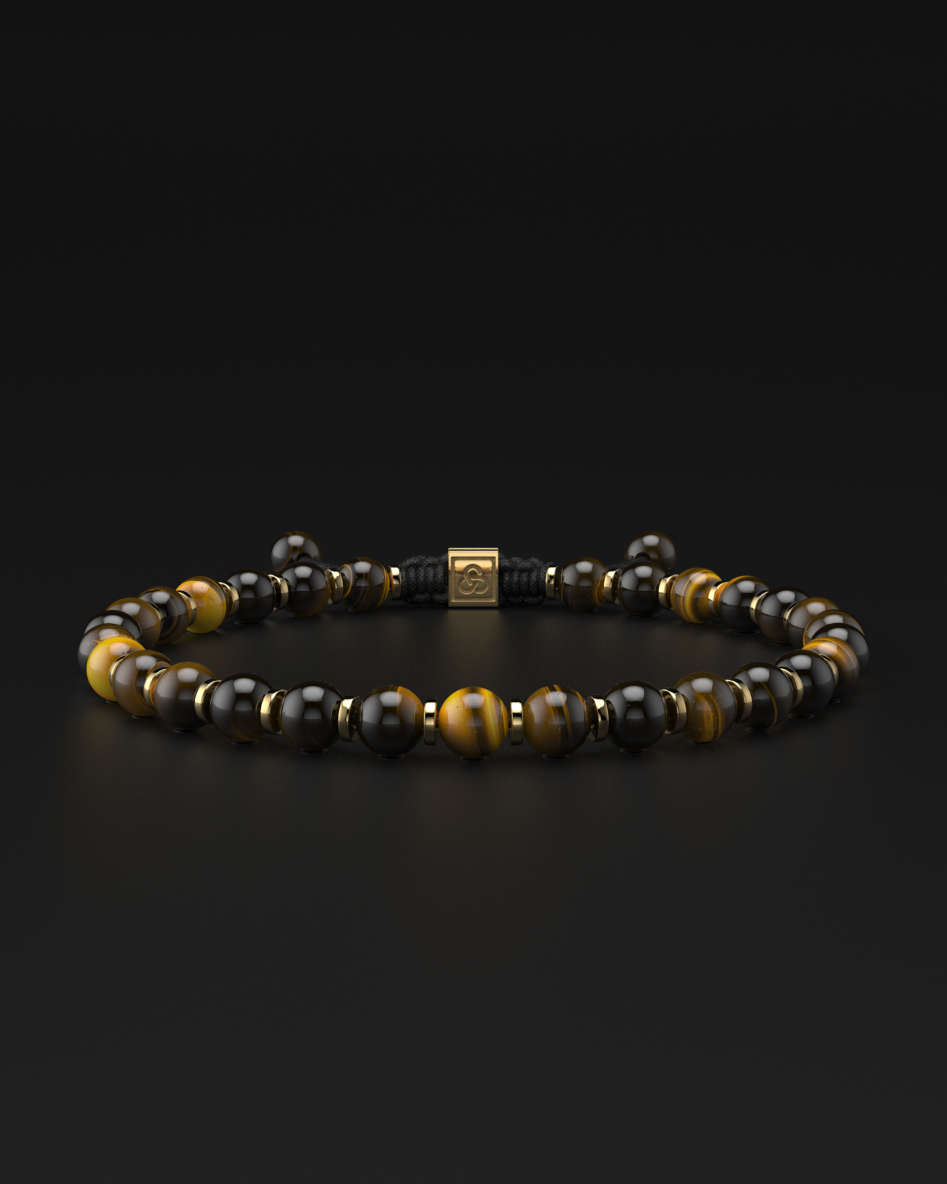 Tiger Eye Bracelet 6mm | Prayer