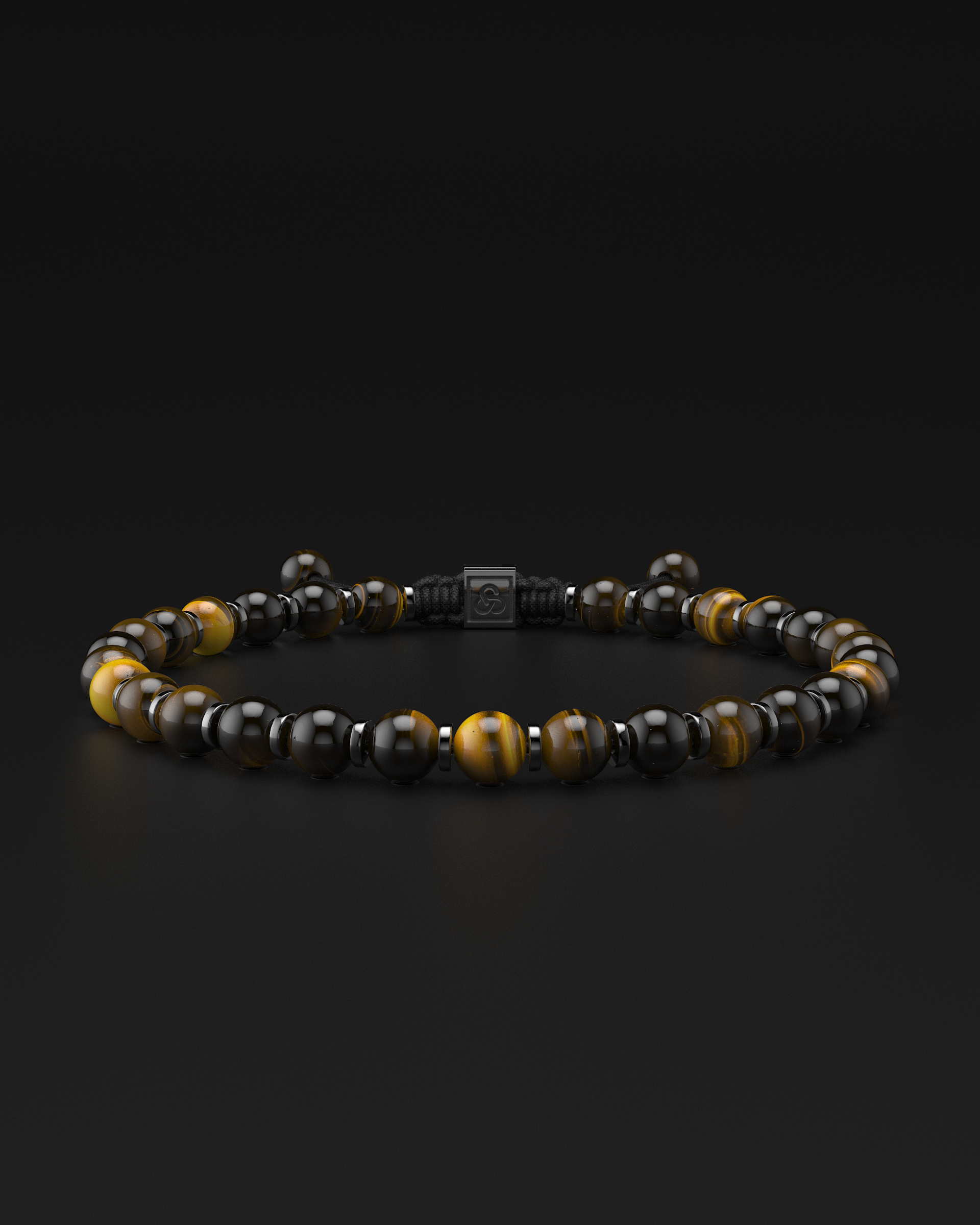 Tiger Eye Bracelet 6mm | Prayer