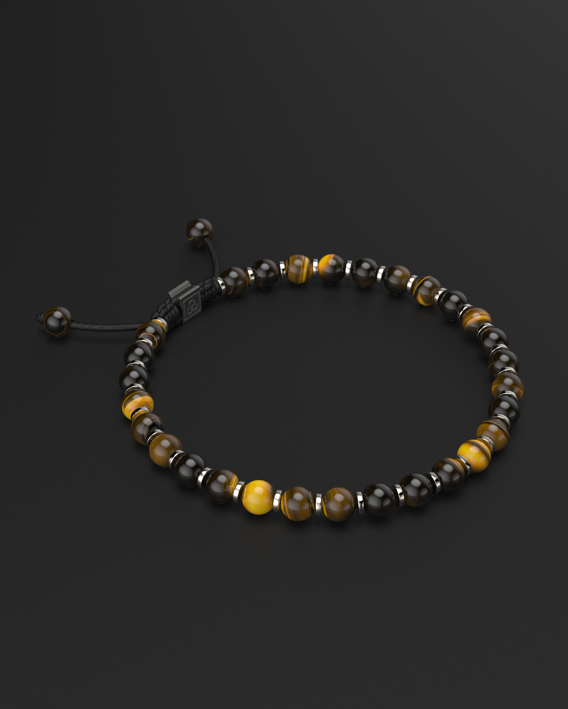 Bracelet en Œil de Tigre 6mm | Prière