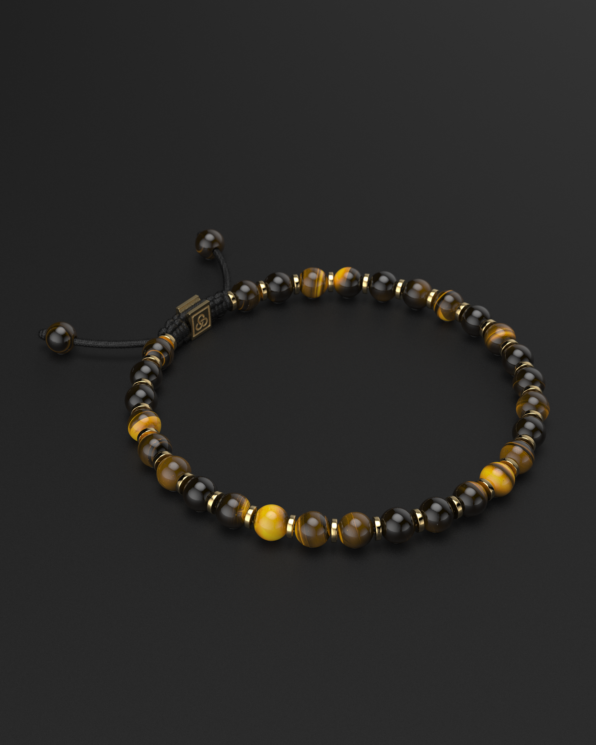 Tiger Eye Bracelet 6mm | Prayer