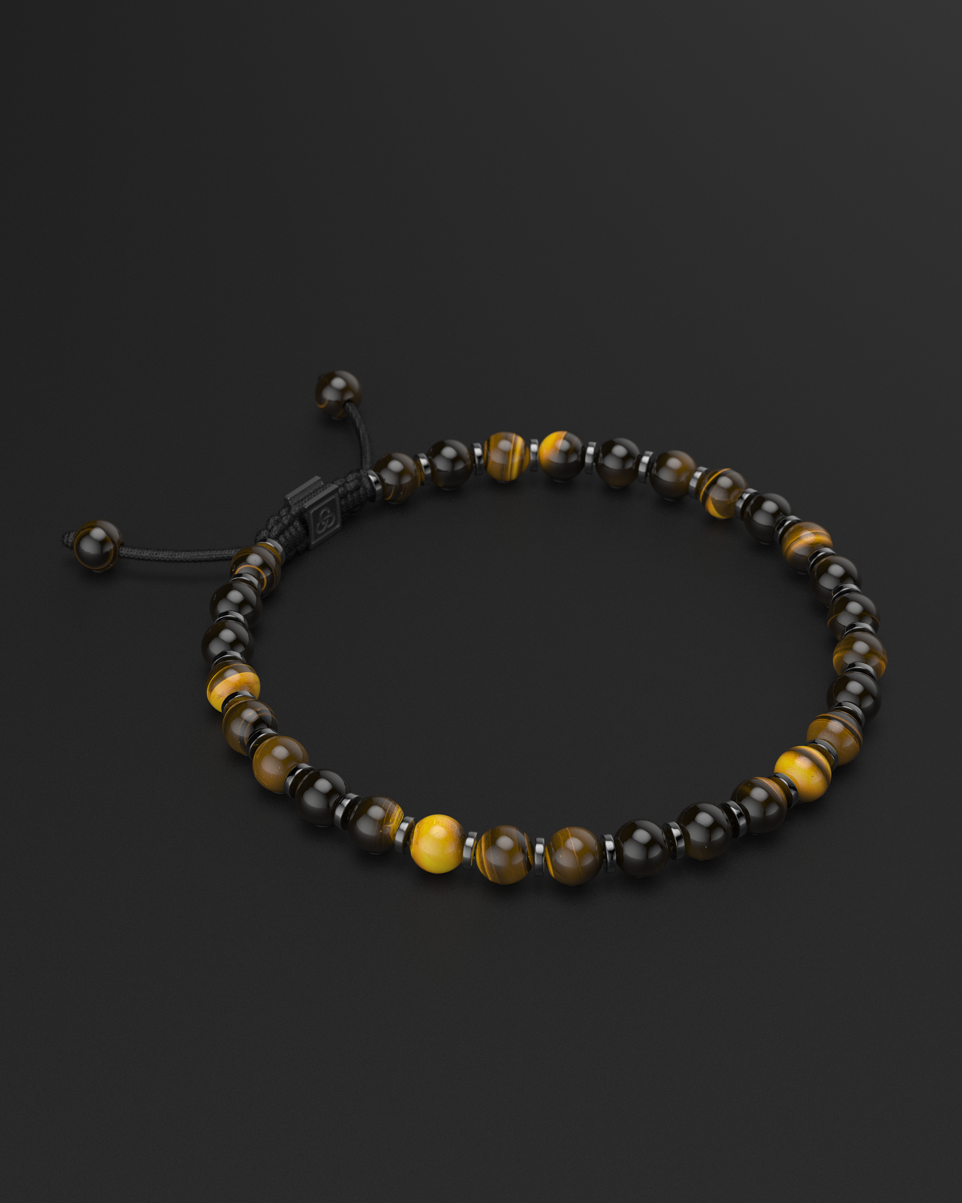 Tiger Eye Bracelet 6mm | Prayer