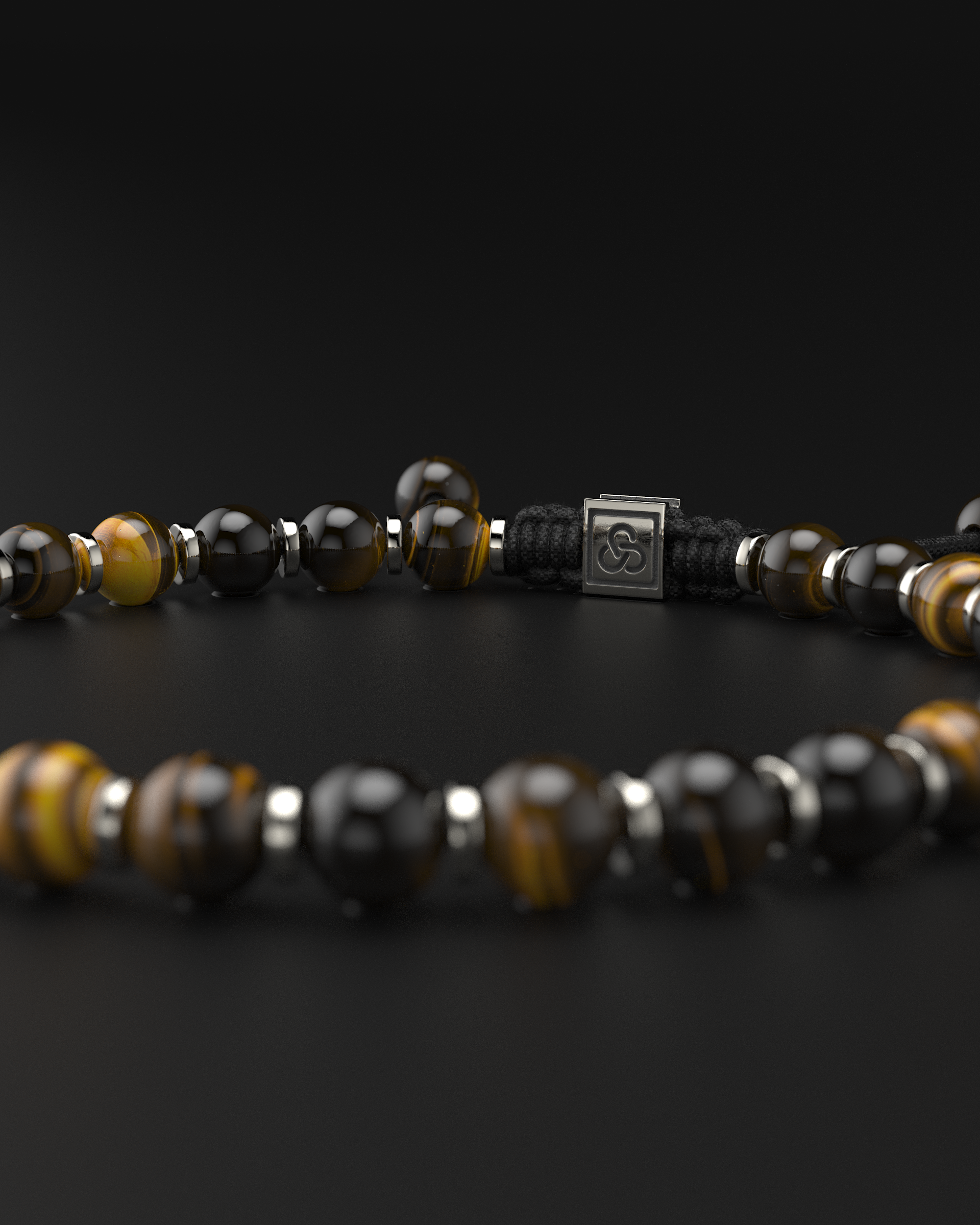 Tiger Eye Bracelet 6mm | Prayer