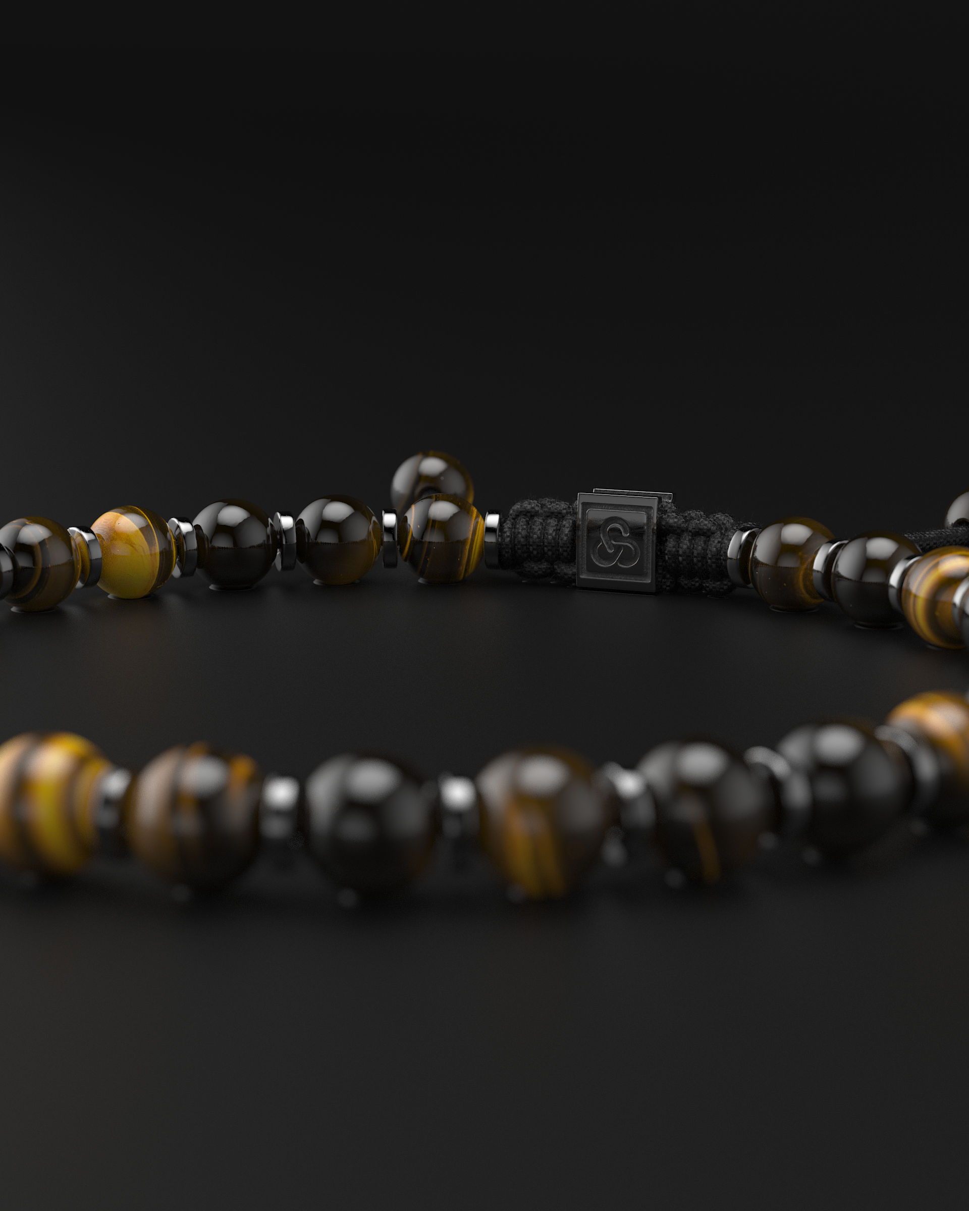 Tiger Eye Bracelet 6mm | Prayer