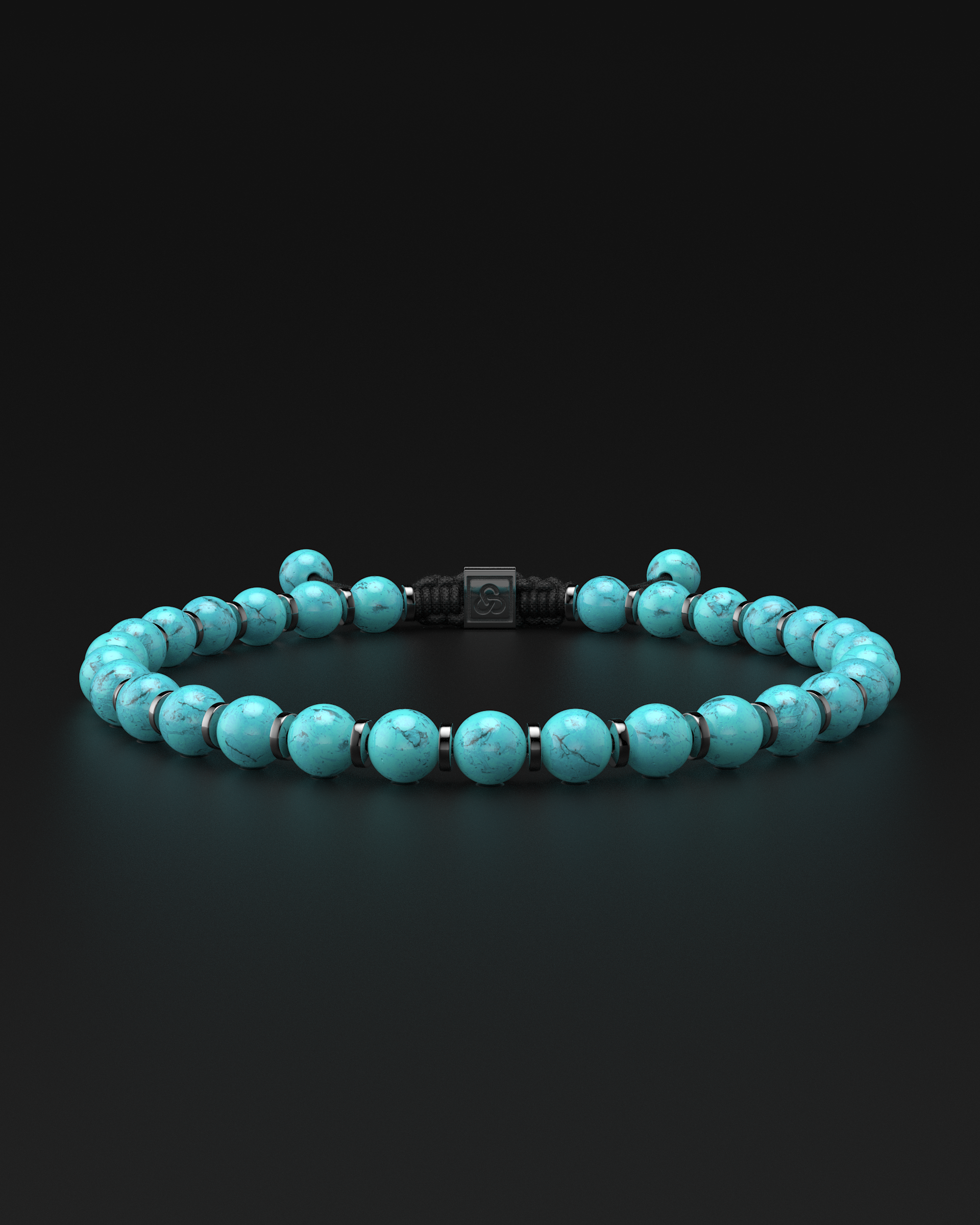 Turquoise Bracelet 6mm | Prayer