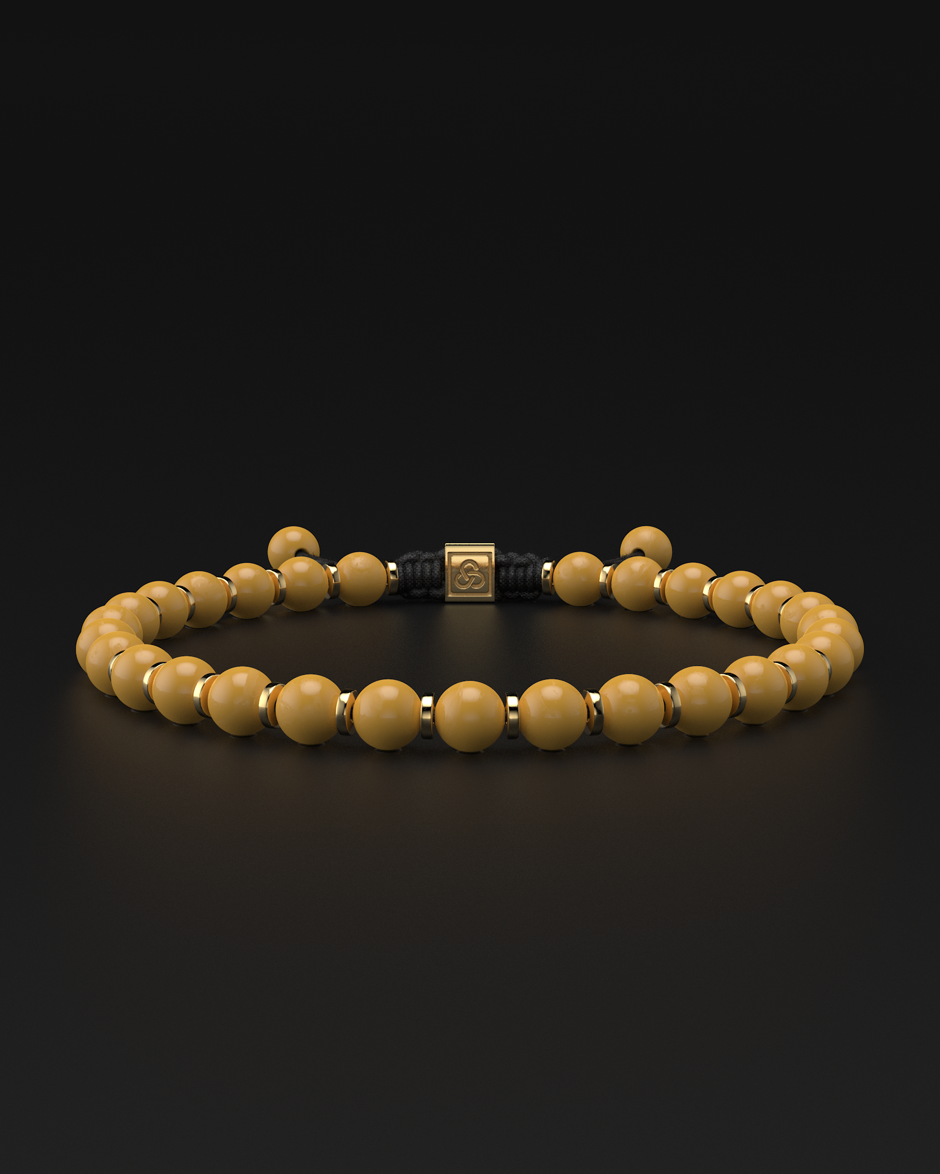 Pulsera de jade rojo de 8 mm | Oración