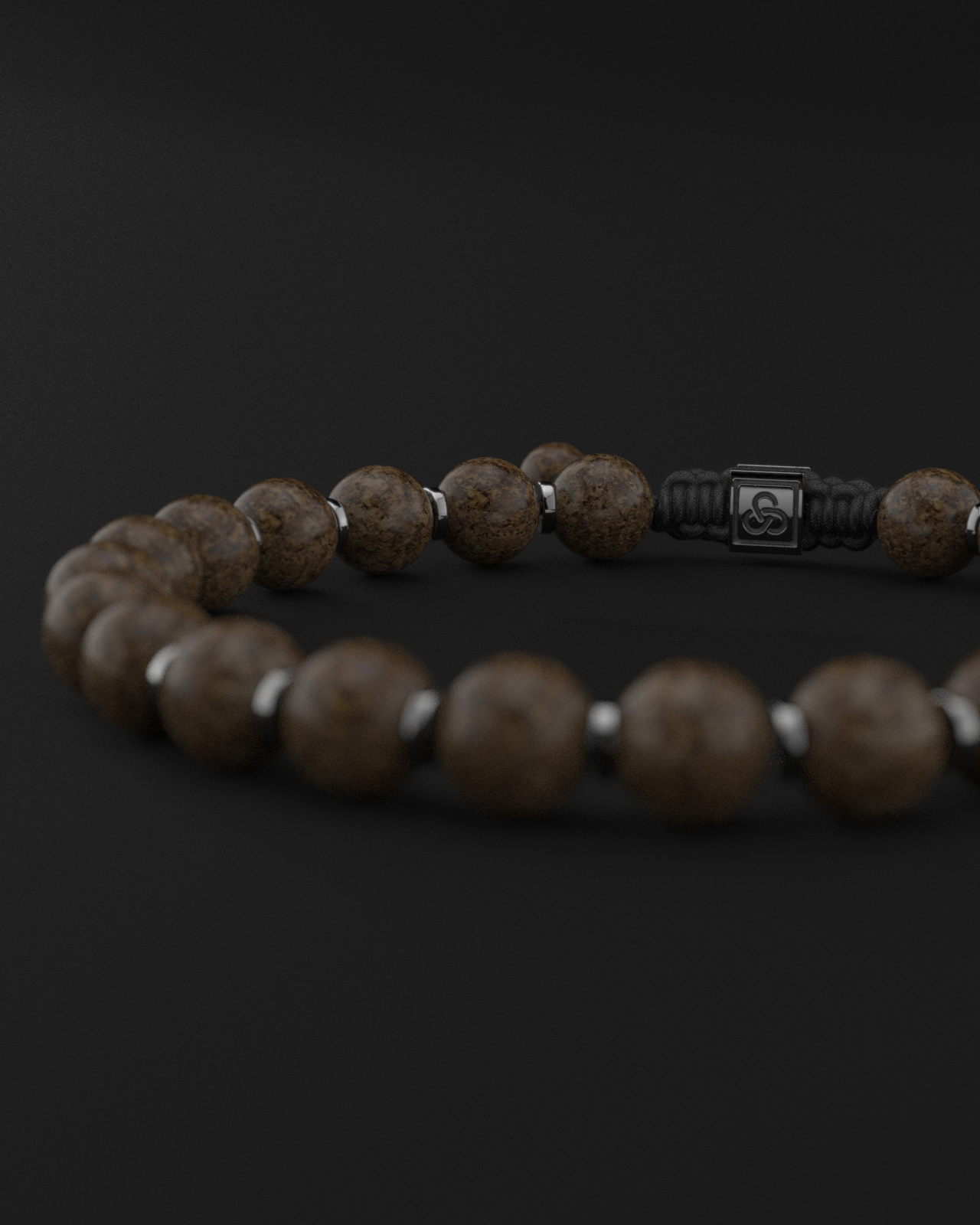 Bronzite Bracelet 8mm | Prayer