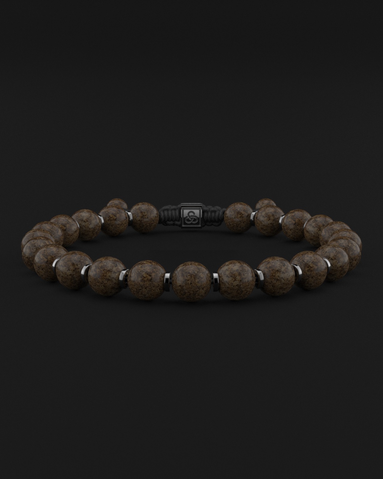 Bronzite Bracelet 8mm | Prayer