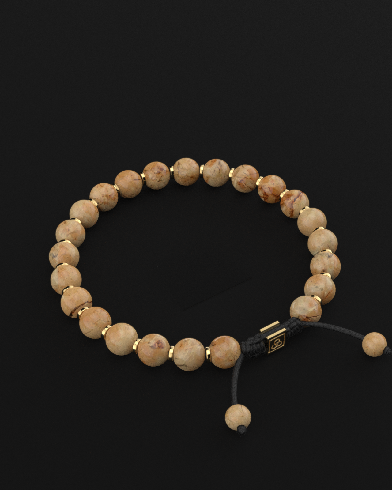 Jasper Bracelet 8mm | Prayer