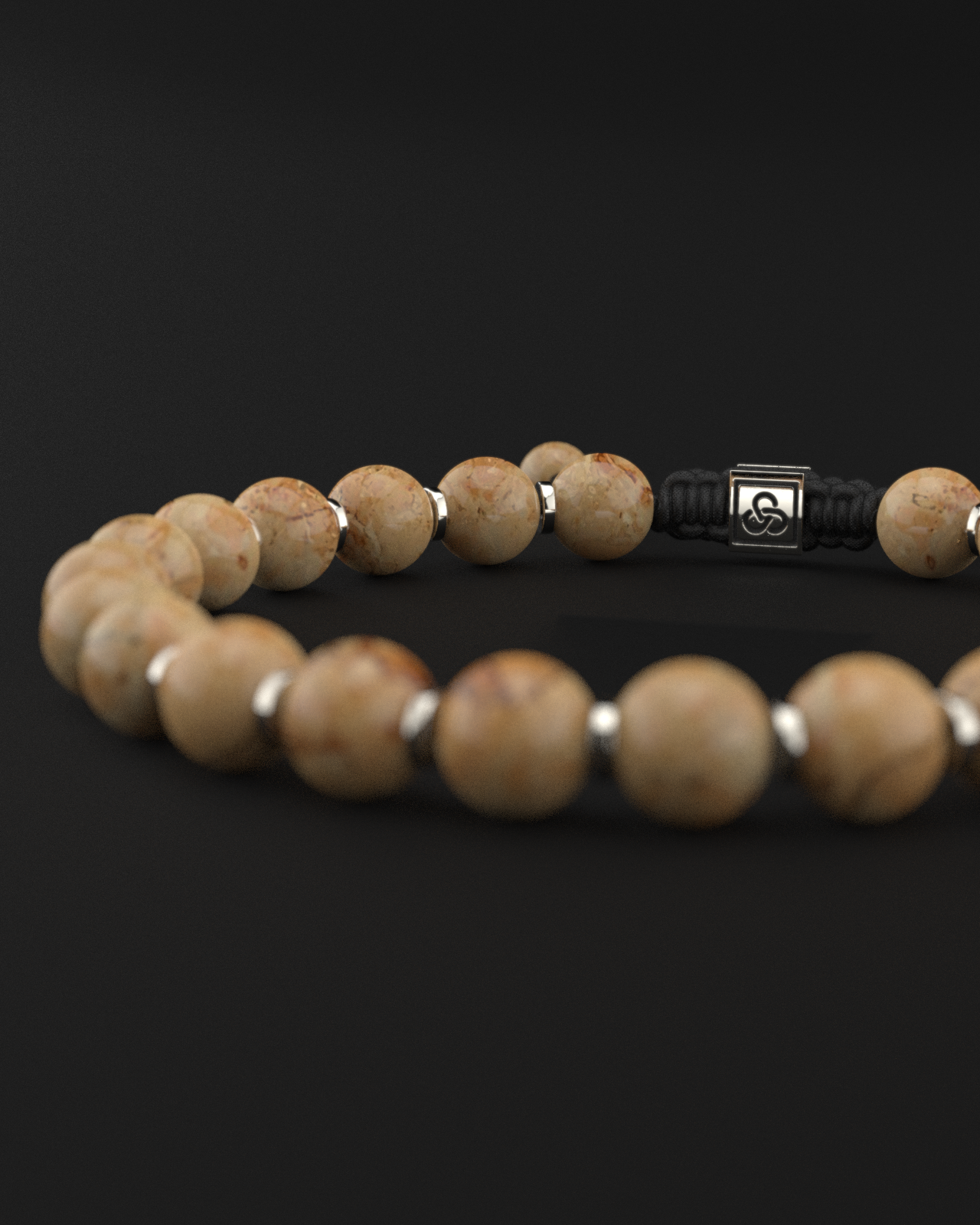 Jasper Bracelet 8mm | Prayer