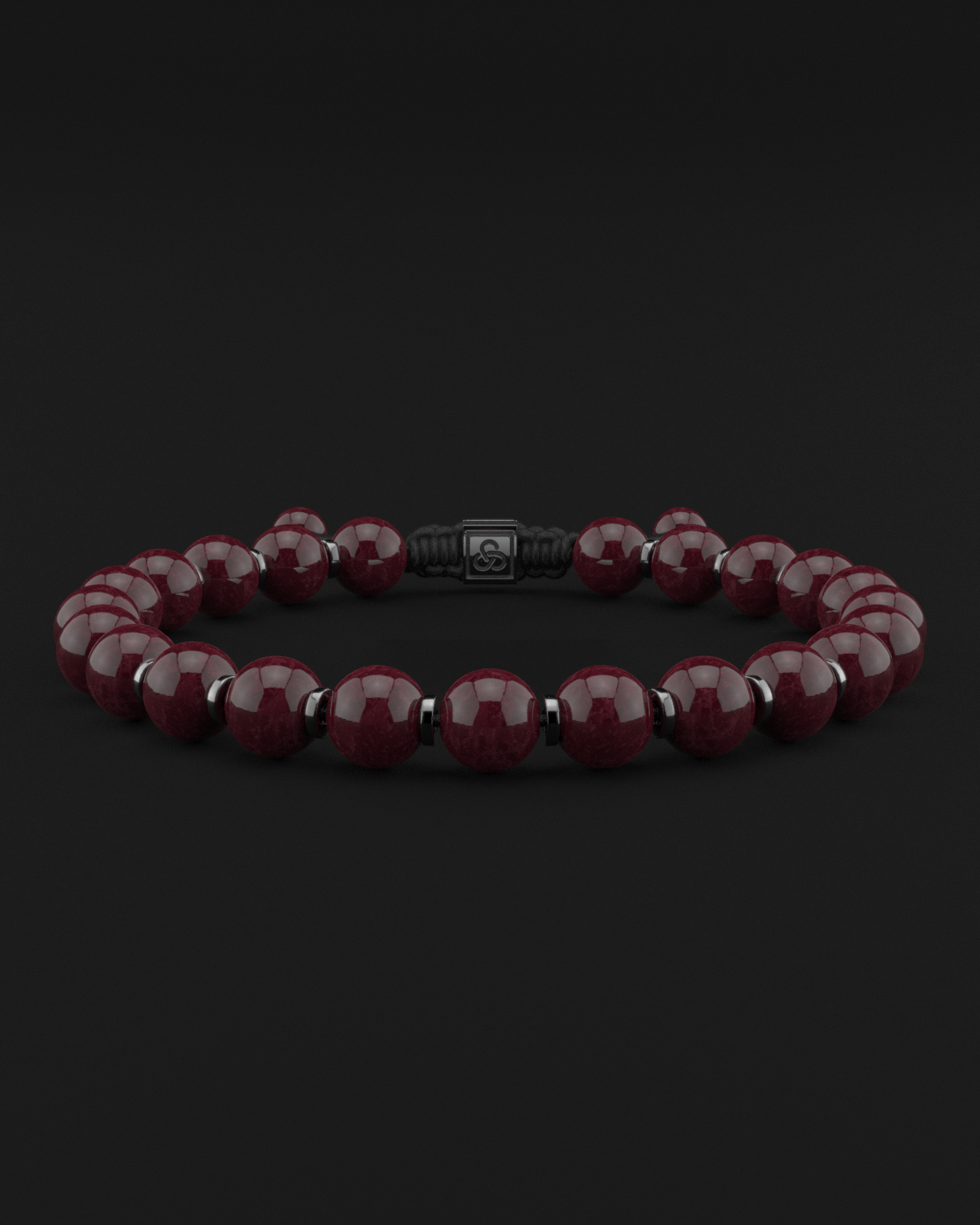 Red Garnet Bracelet 8mm | Prayer