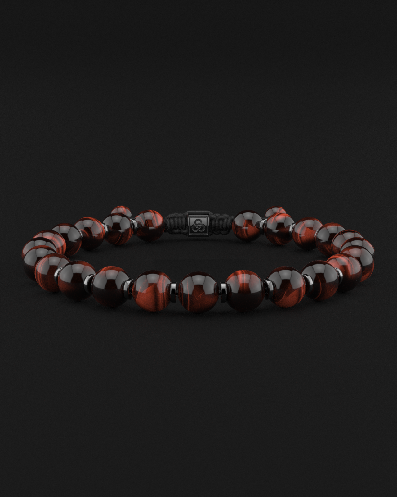 Red Tiger Eye Bracelet 8mm | Prayer