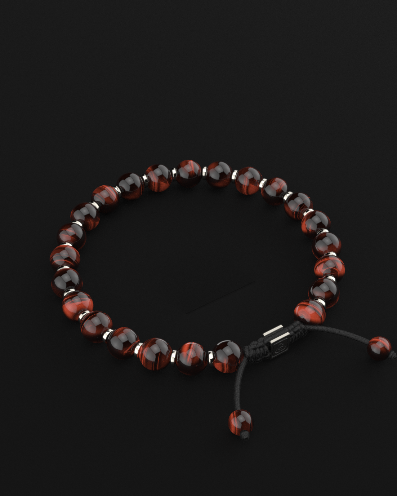 Red Tiger Eye Bracelet 8mm | Prayer