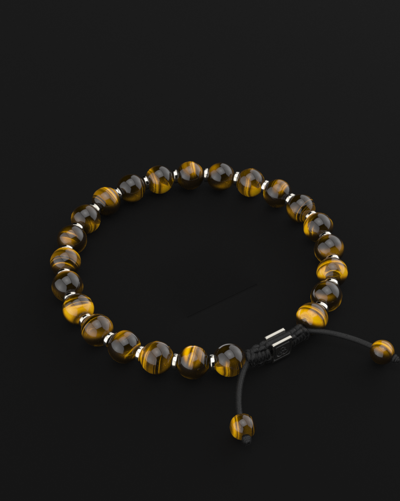 Tiger Eye Bracelet 8mm | Prayer