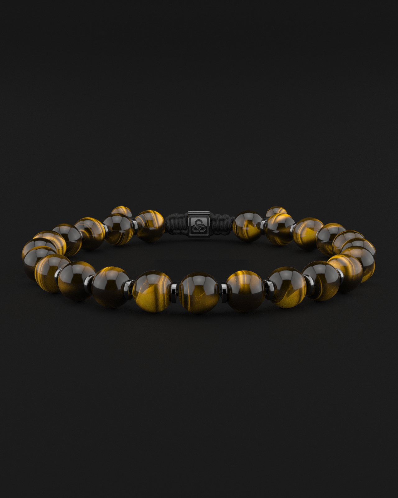 Tiger Eye Bracelet 8mm | Prayer