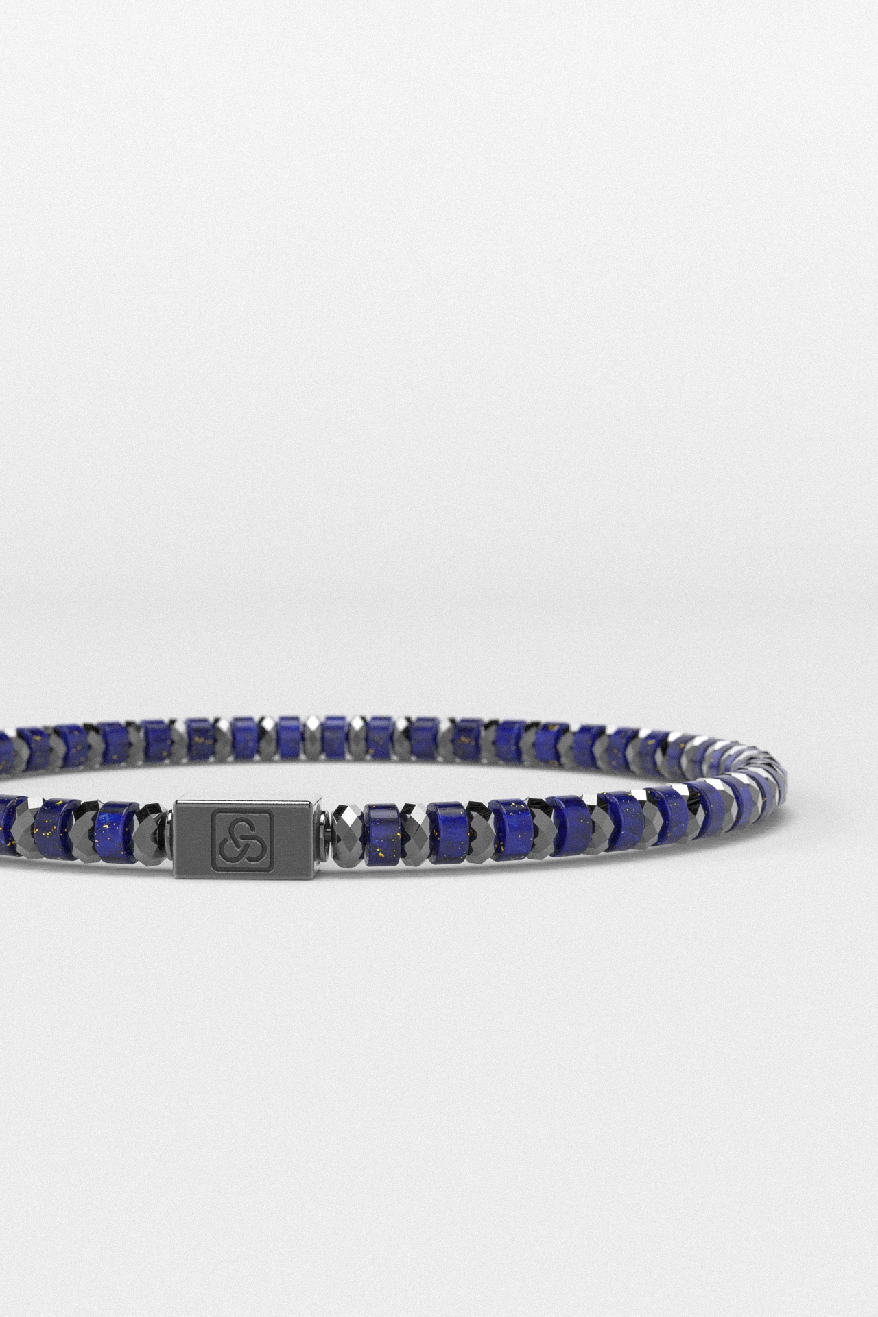 Lapis Lazuli Bracelet 4mm | Spacer