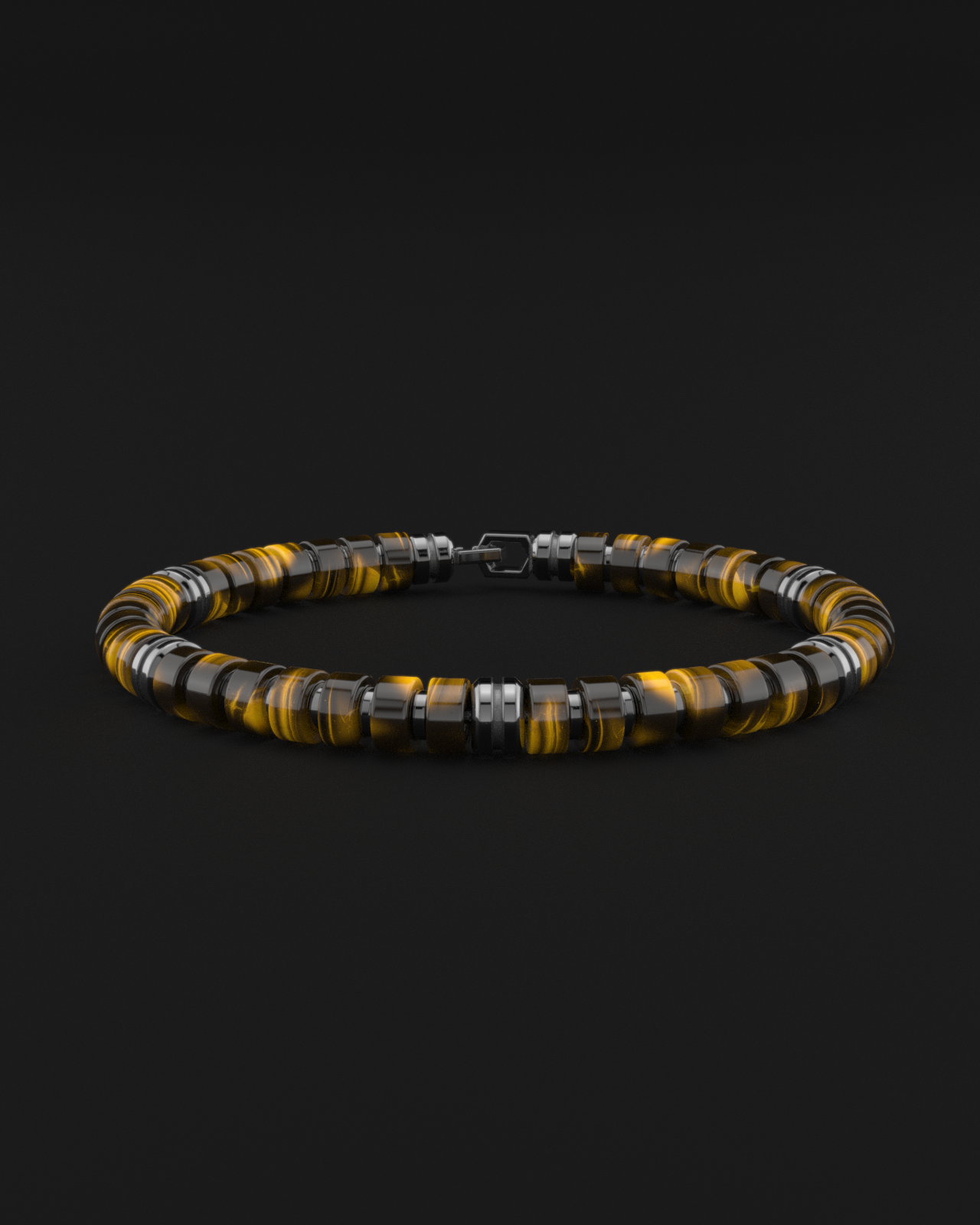 Tiger Eye Bracelet 6mm | Premium Spacer