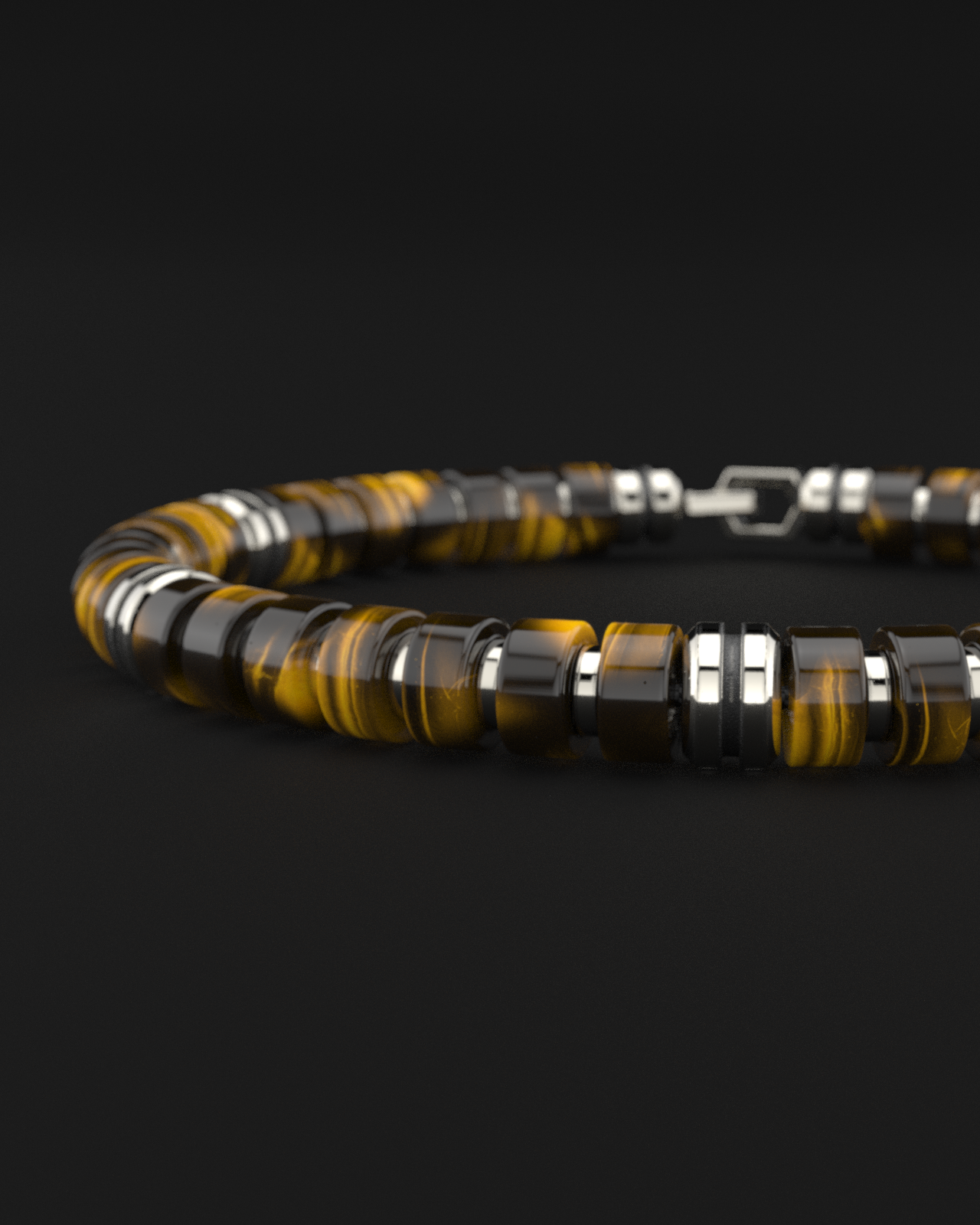 Tiger Eye Bracelet 6mm | Premium Spacer