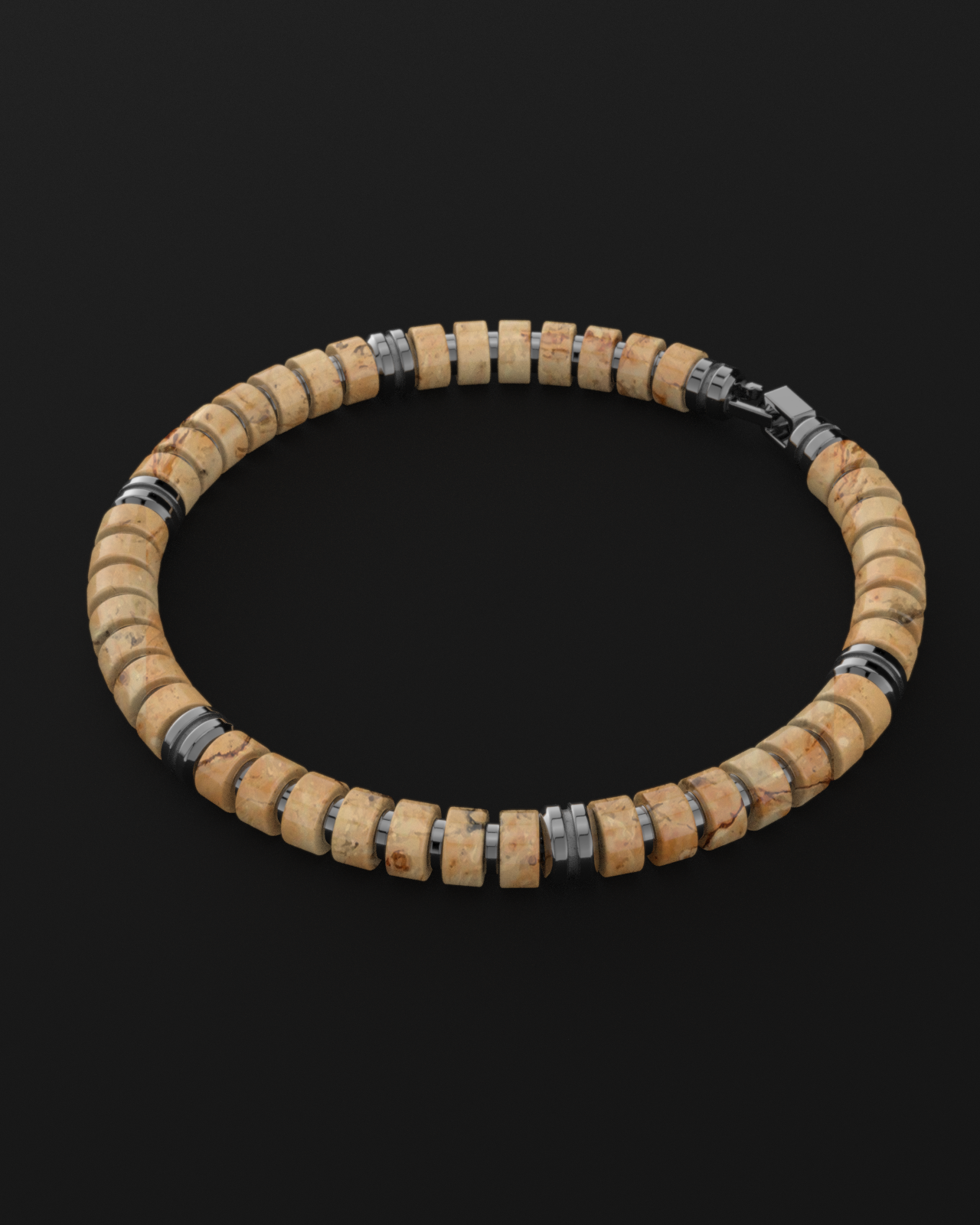 Jasper Bracelet 6mm | Premium Spacer