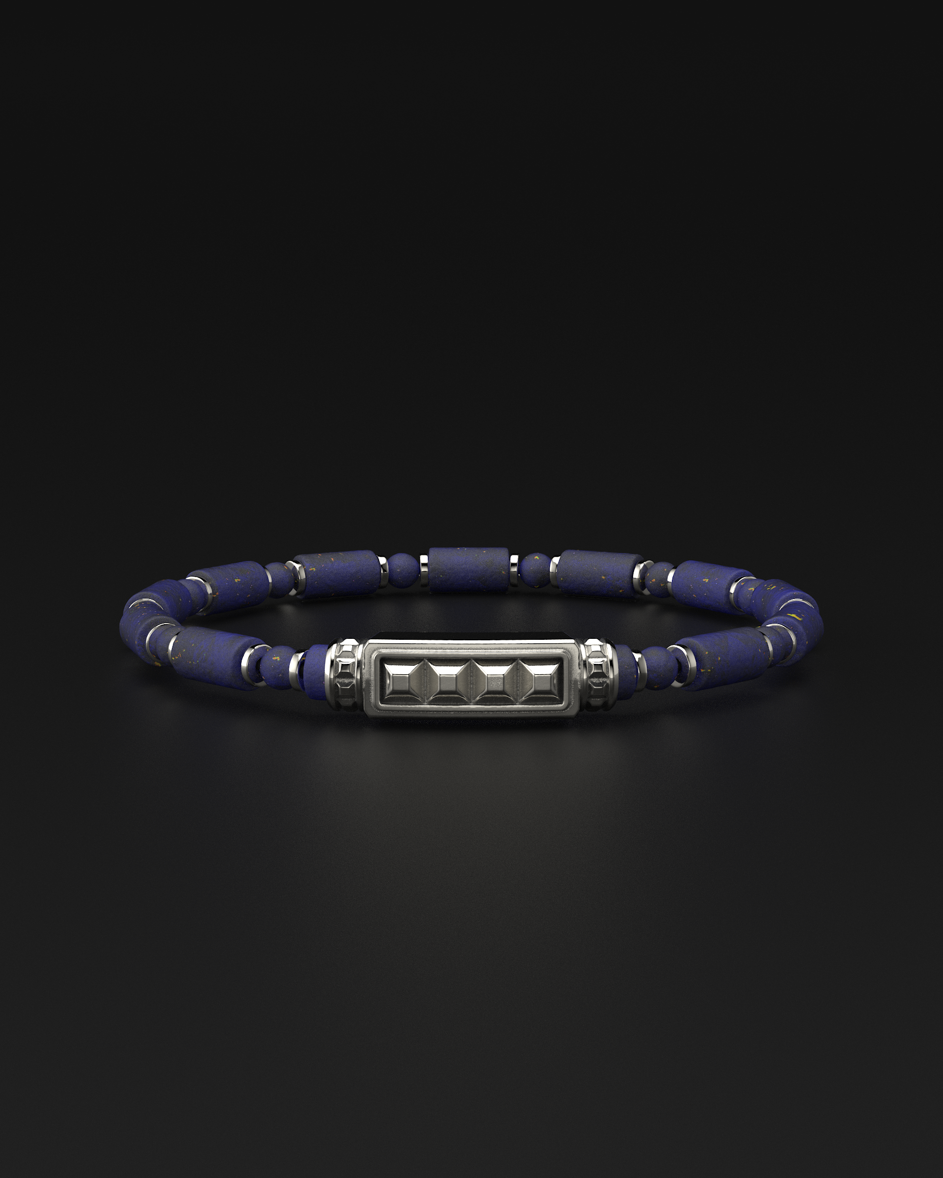Bracciale Opaco Onice 6mm | Essenziale
