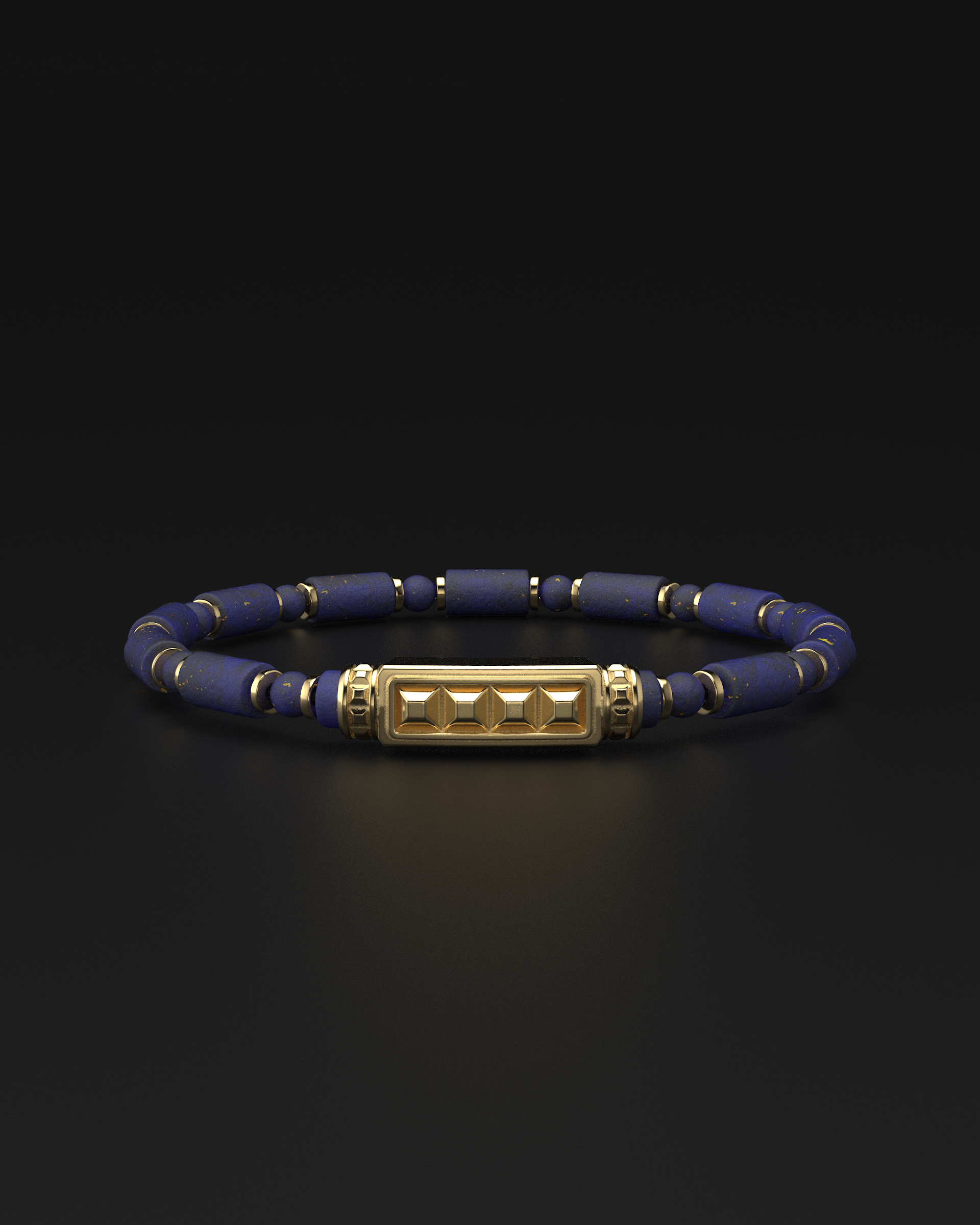 Bracciale Opaco Onice 6mm | Essenziale