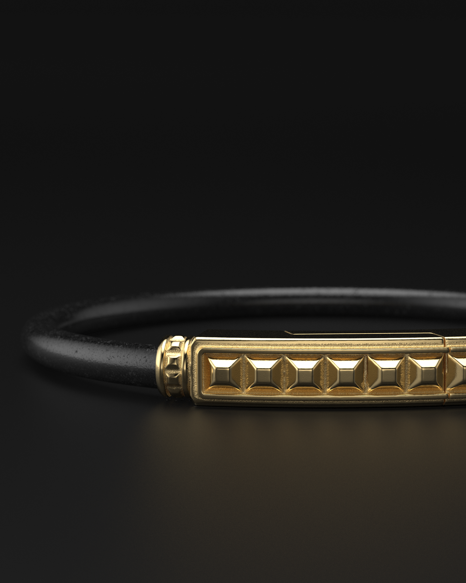 Bracciale Opaco Onice 6mm | Essenziale