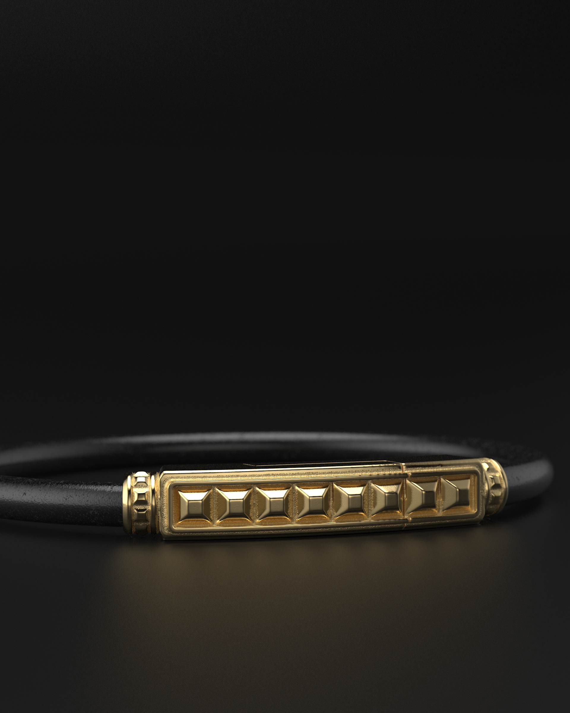 Bracciale Opaco Onice 6mm | Essenziale